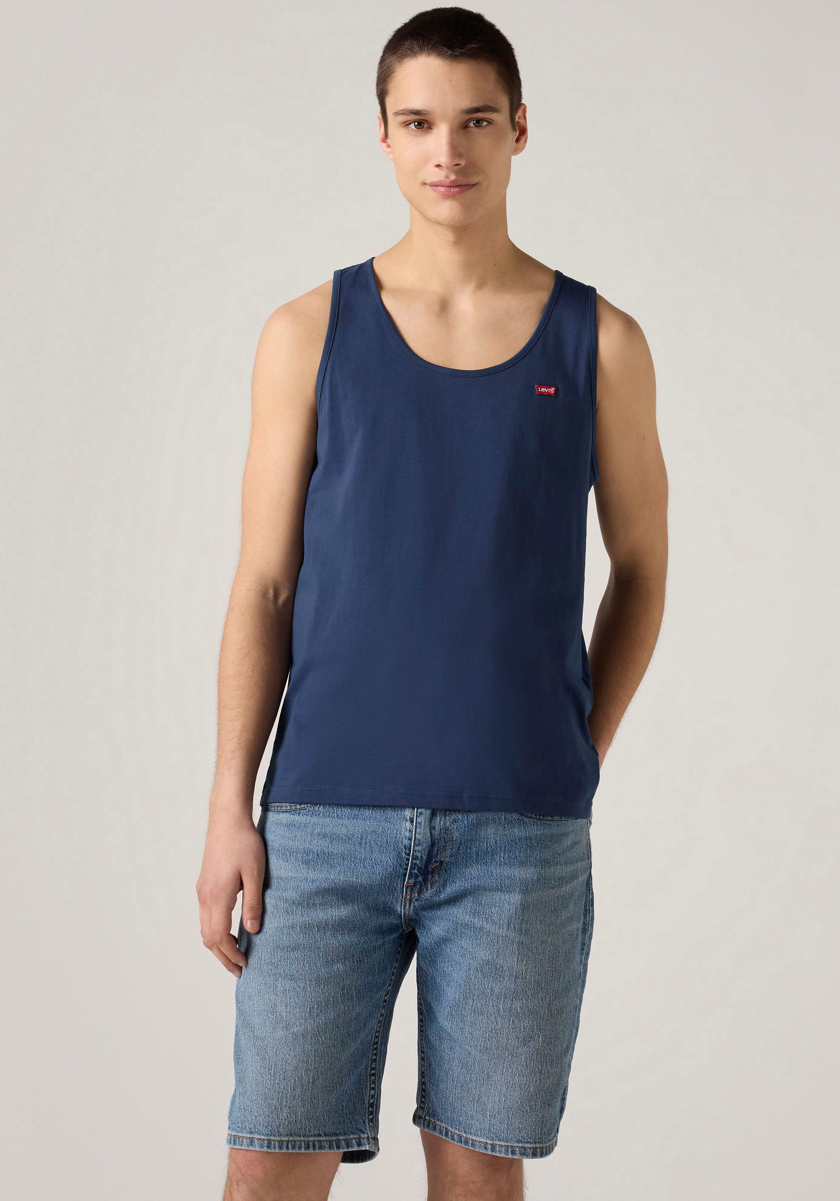 Levi's® Tanktop LSE HOUSEMARK TANK mit Logo Stickerei