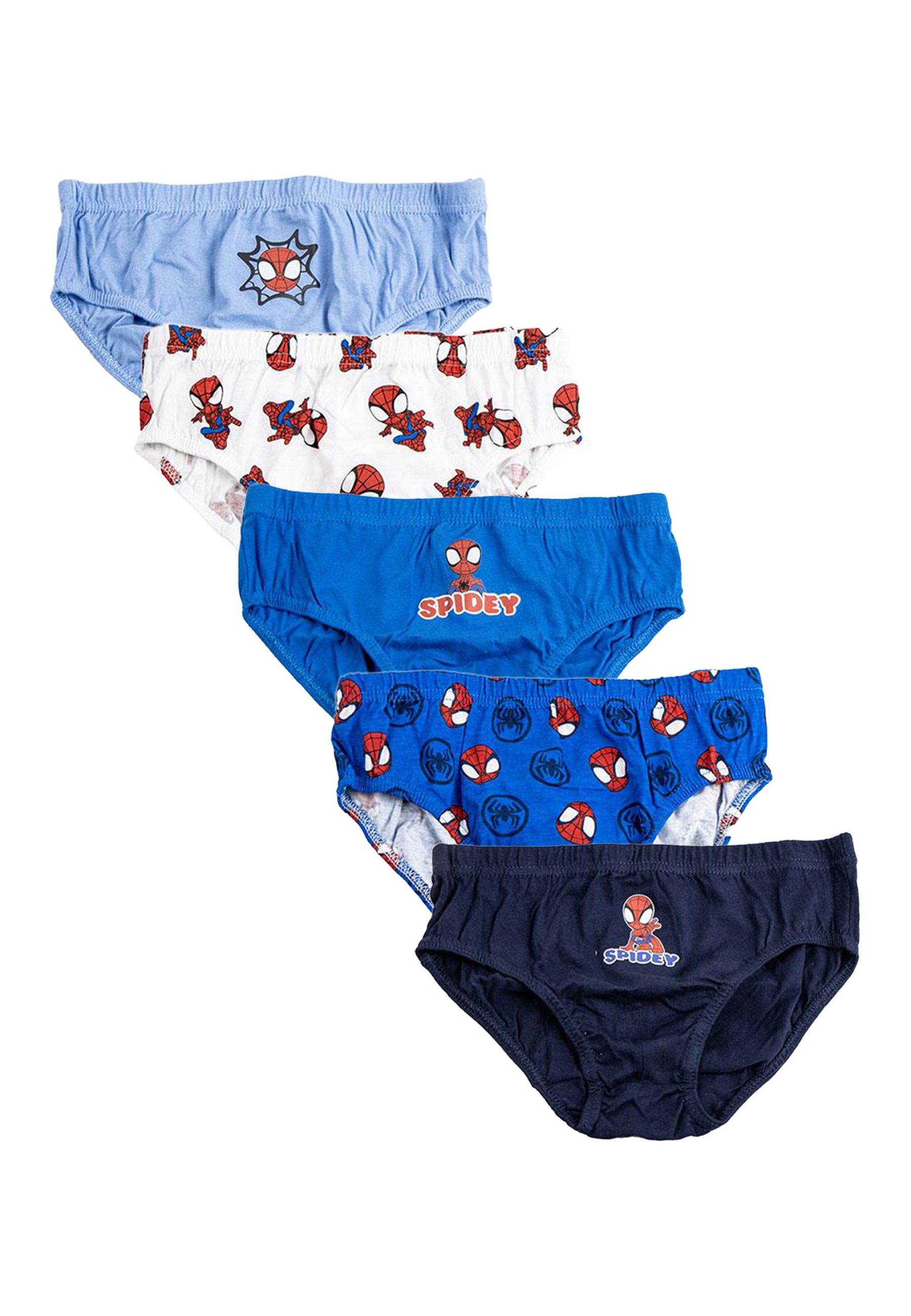 Disney Slip Unterwäsche-Set für Jungen, 5-teilig, Spidey (Set)