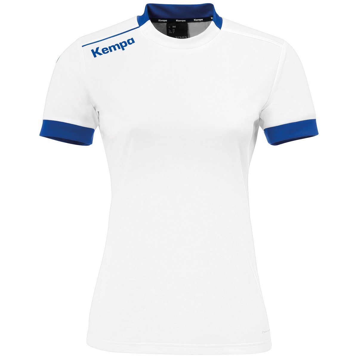 Kempa Kurzarmshirt Kempa WOMEN TRIKOT PLAYER weiß/royal Shirt