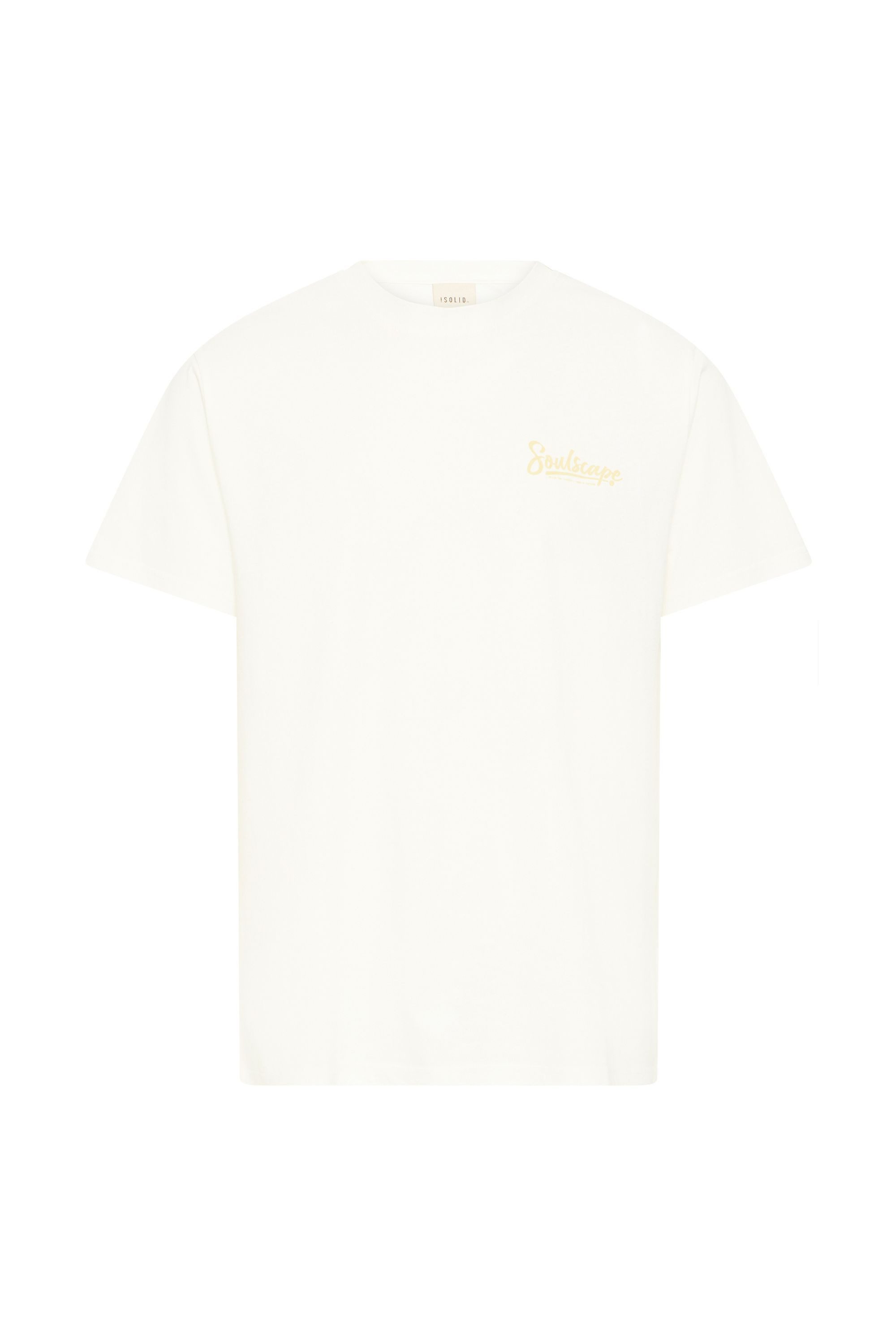 !Solid Rundhalsshirt SDTyrese Klassisches T-Shirt mit Backprint