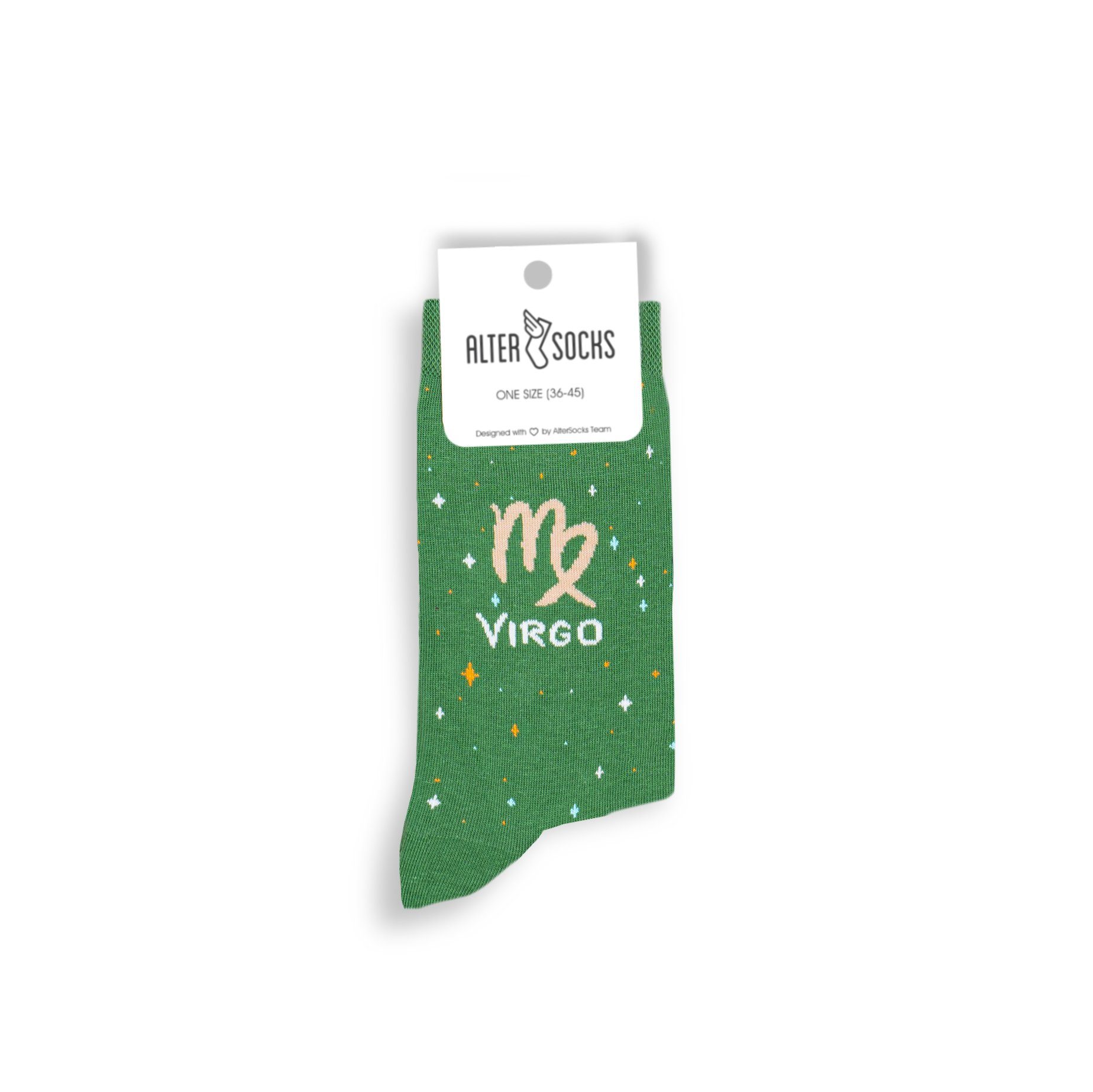 AlterSocks Freizeitsocken Lustige Socken Sternzeichen Socken Geschenk Unisex Einheitsgröße (1 Paar)