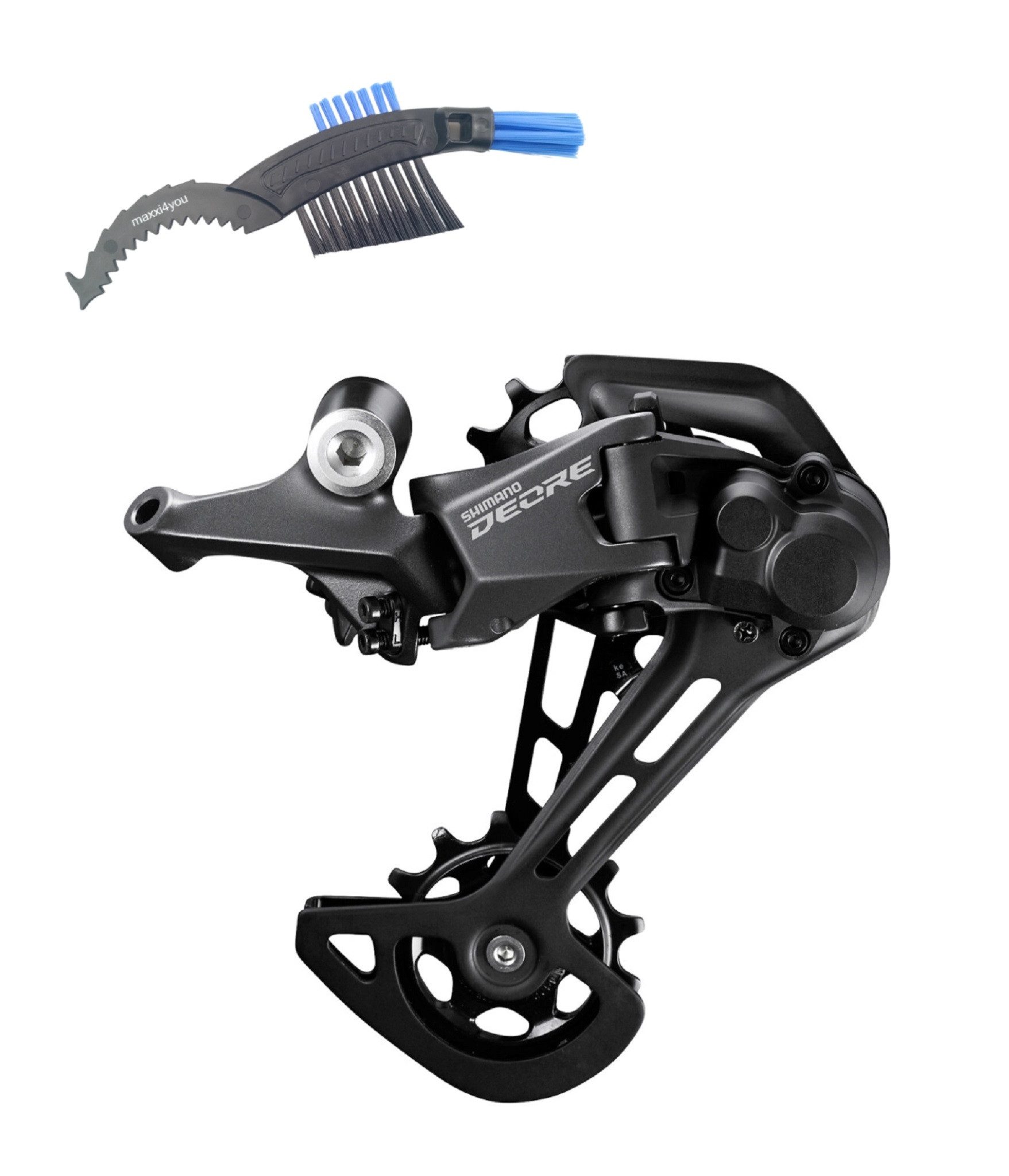 Schaltwerk Shimano Deore RD-M5100-SGS Schaltwerk 11-fach inkl. Kettenbürste