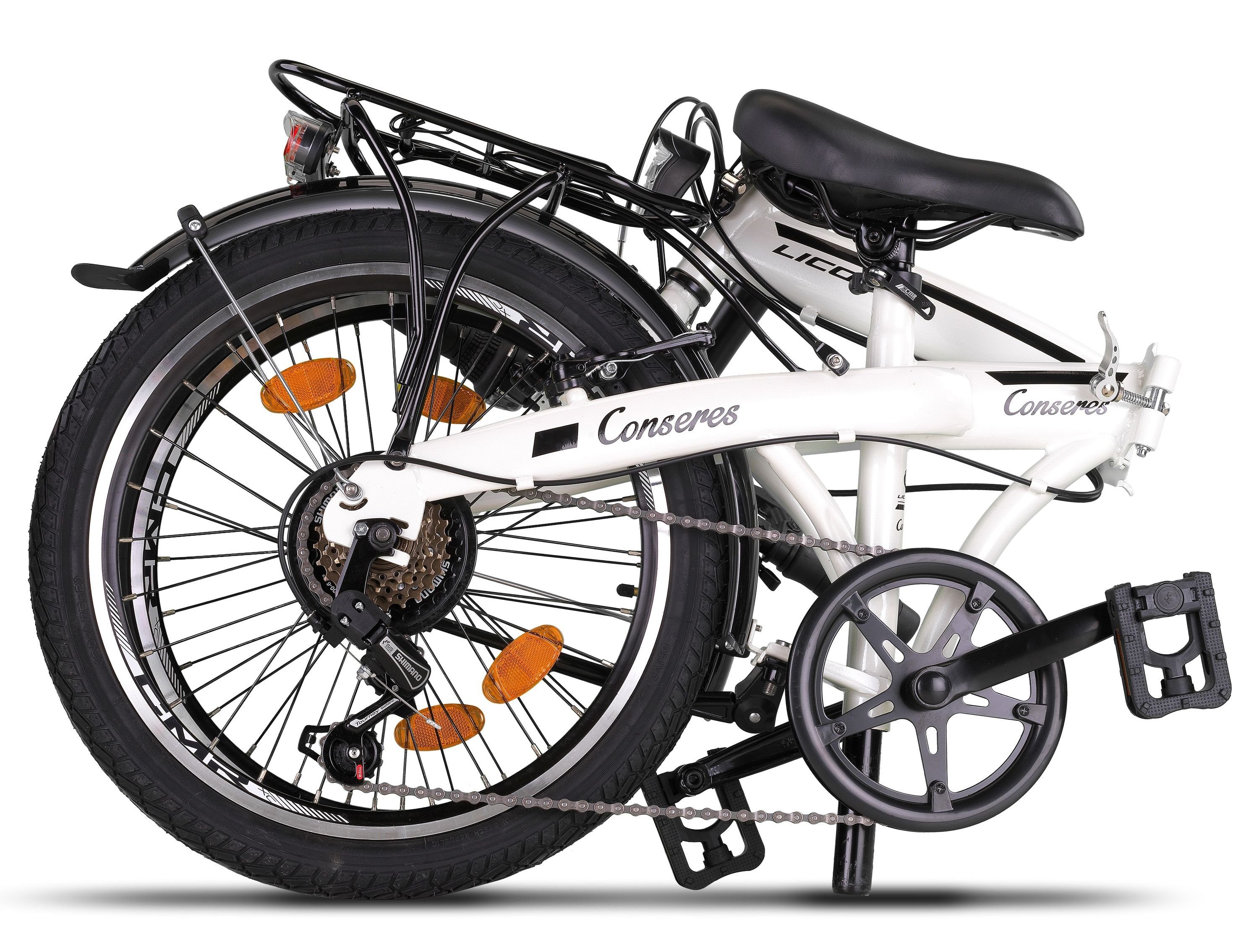 licorne bike conseres 20 zoll faltrad klapprad