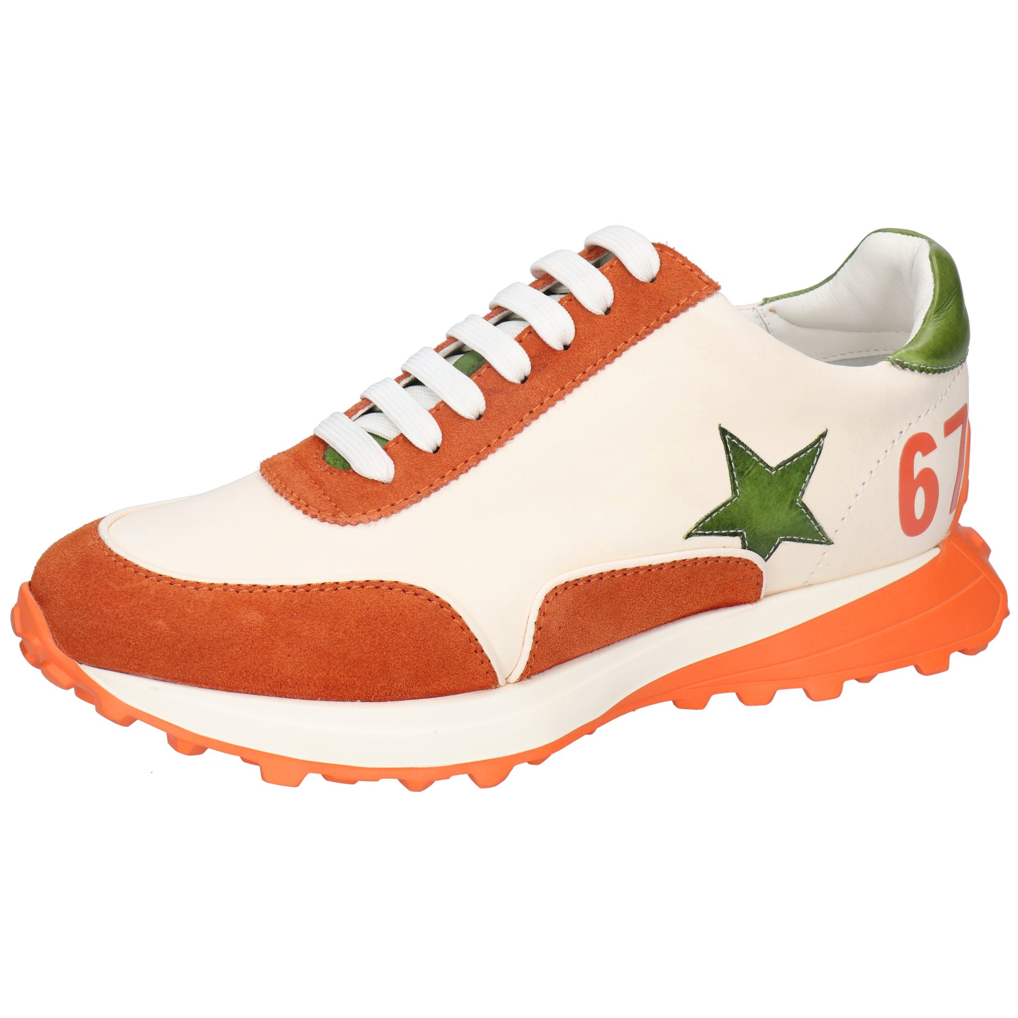 Suede Pattini Orange