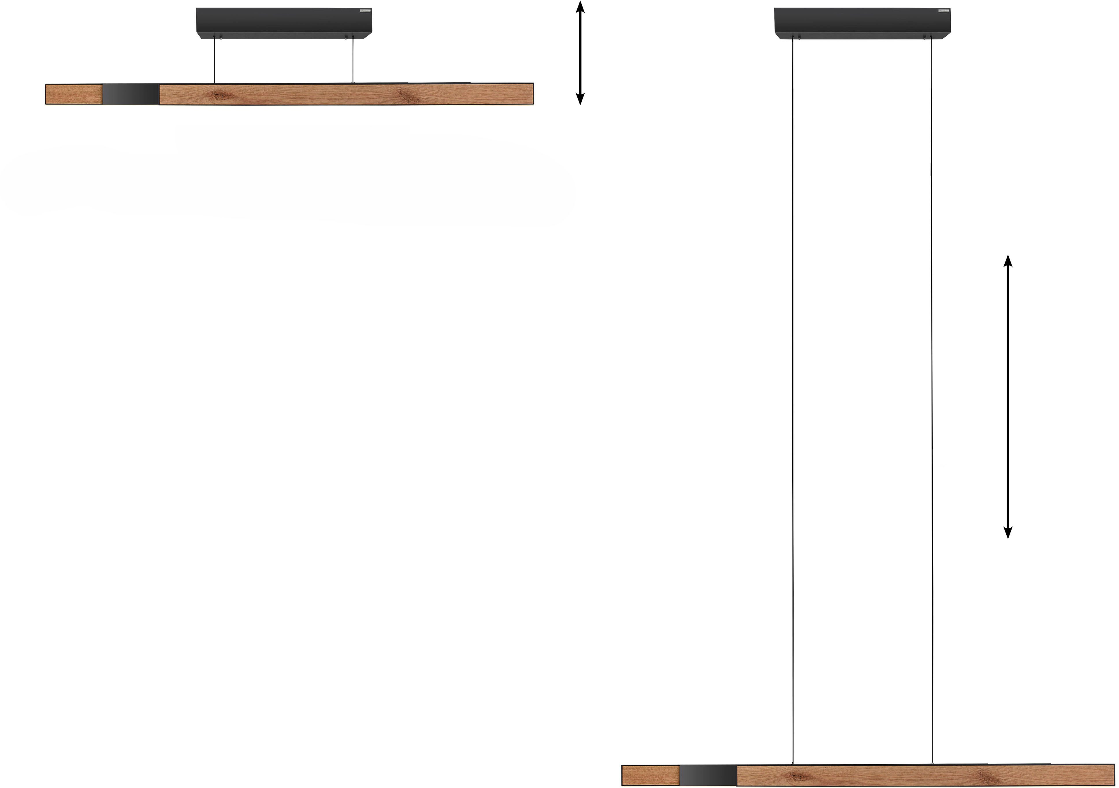 Neuhaus PURE LED Pendelleuchte PURE Moto-Rise, CCT - über Fernbedienung, LED fest integriert, warmweiß - kaltweiß, e-LIFT® Funktion, e-SLIDE® Funktion, Fernbedi – Bild 4 von 5