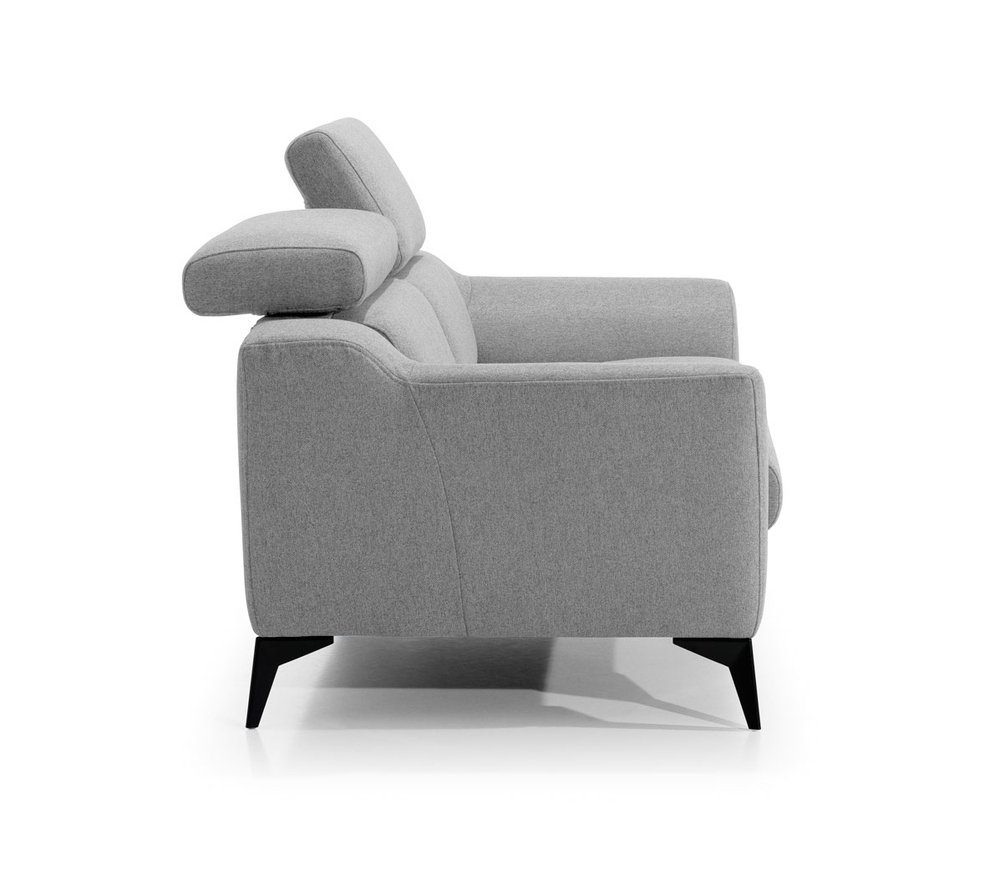 Stylefy Polstergarnitur Hocker 2-Sitzer (Set stellbar inklusive bestehend Kopfteilverstellung, Pendleton, Couchgarnitur), frei 3-Sitzer Sofa, mit Sessel, Relaxfunktion, Raum im aus Sofa, und (4-tlg)