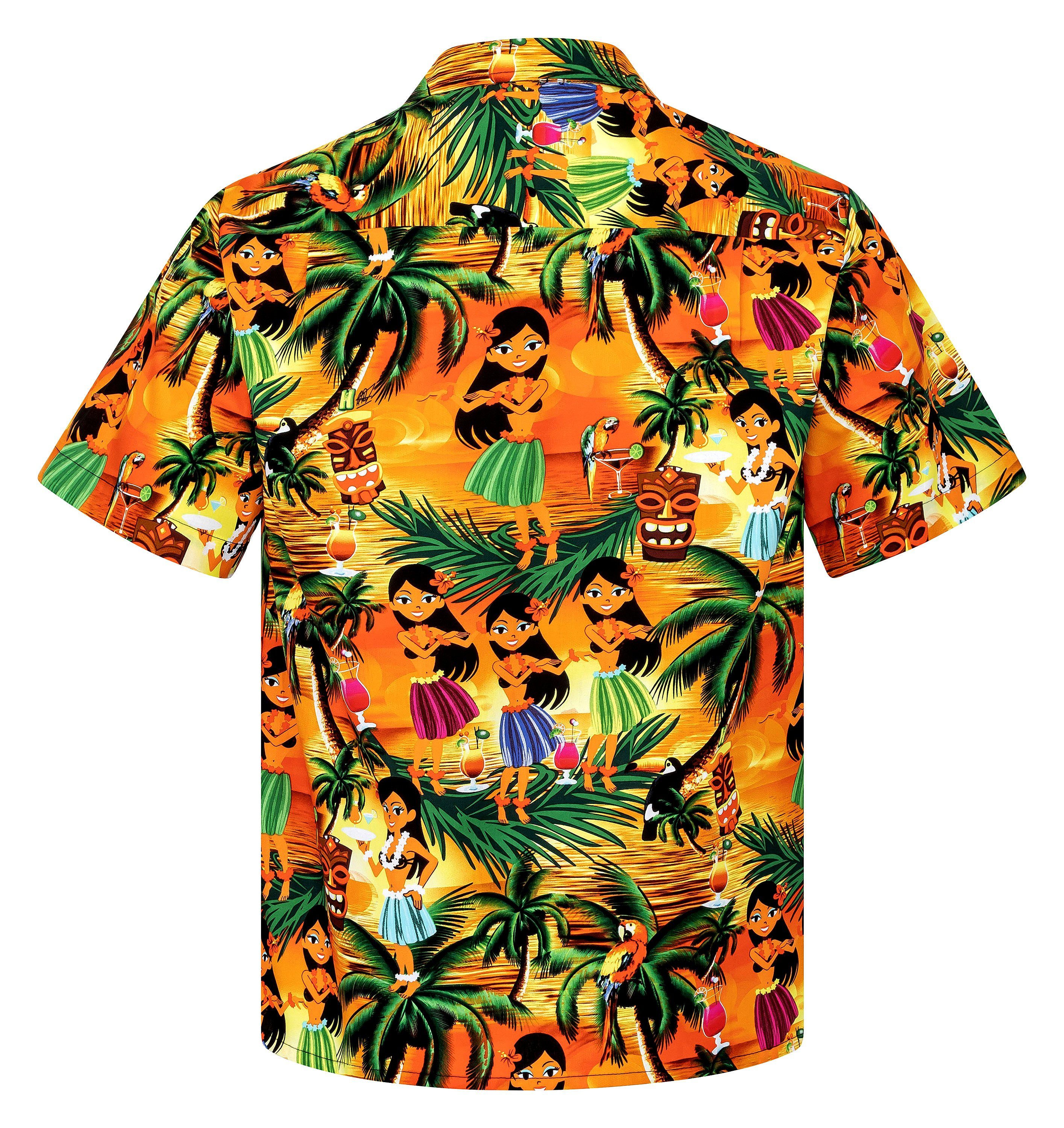 Hawaiihemdshop.de Hawaiihemd Hawaii Hemd Herren Baumwolle günstig online kaufen