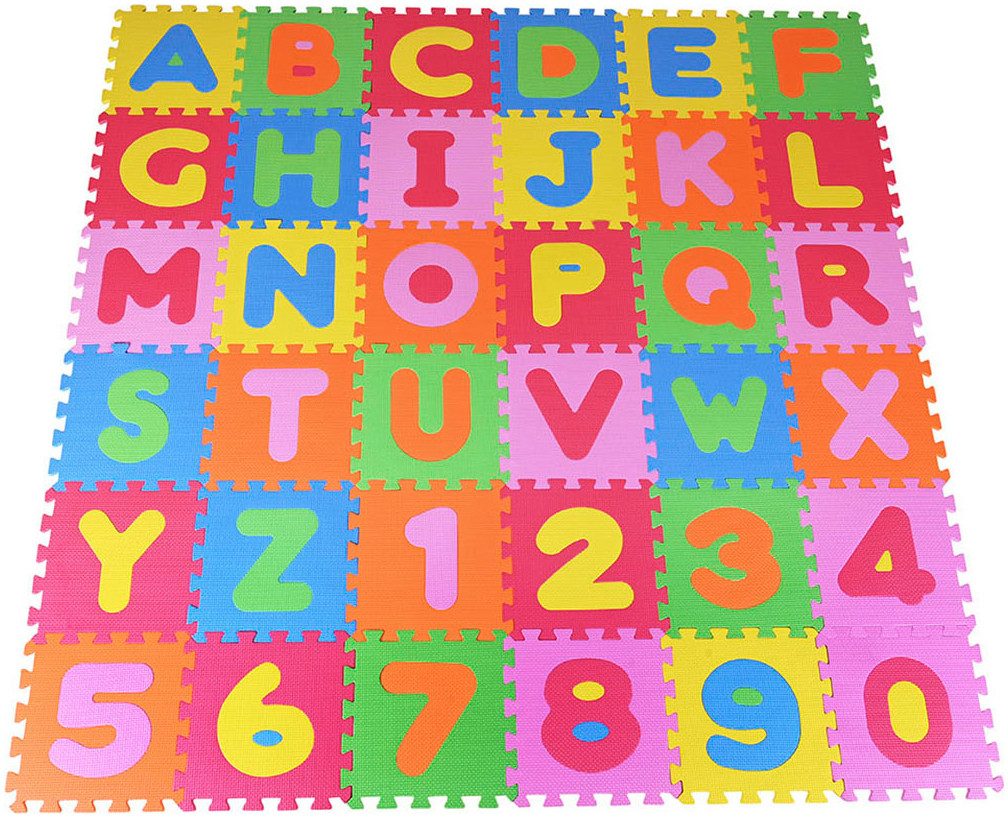 Knorrtoys® Puzzle Zahlen und Buchstaben, 36 günstig online kaufen