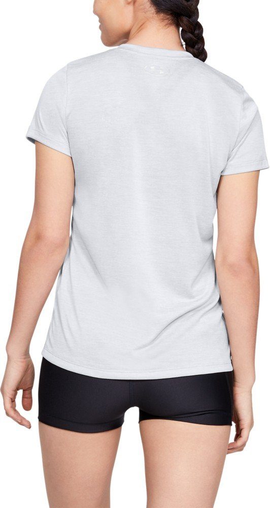 Under Armour® T-Shirt Tech Oberteil mit Twist-Effekt und V-Ausschnitt