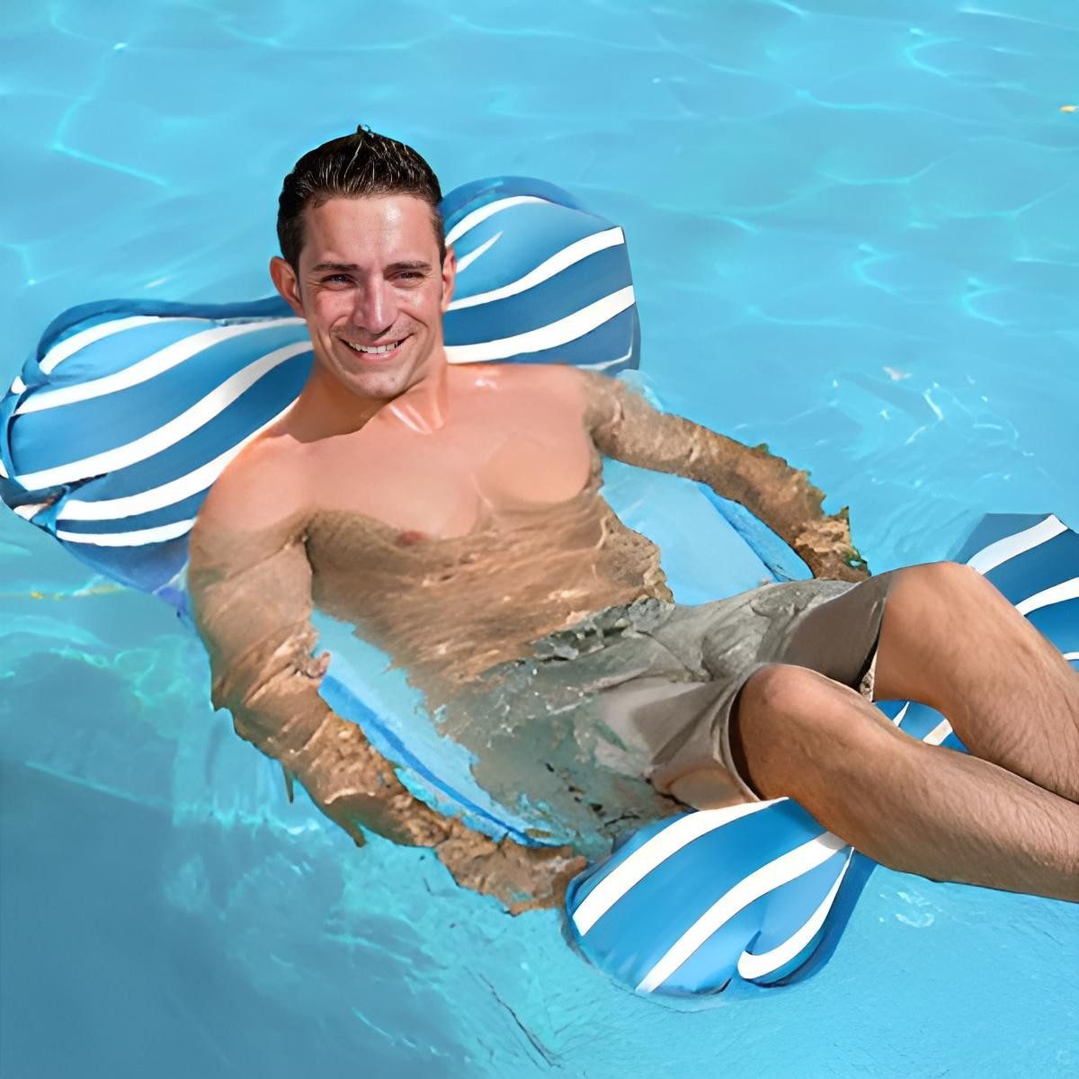 Diyarts Luftmatratze, (Premium 4-in-1 Aufblasbare Wasserhängematte, 1-St., günstig online kaufen