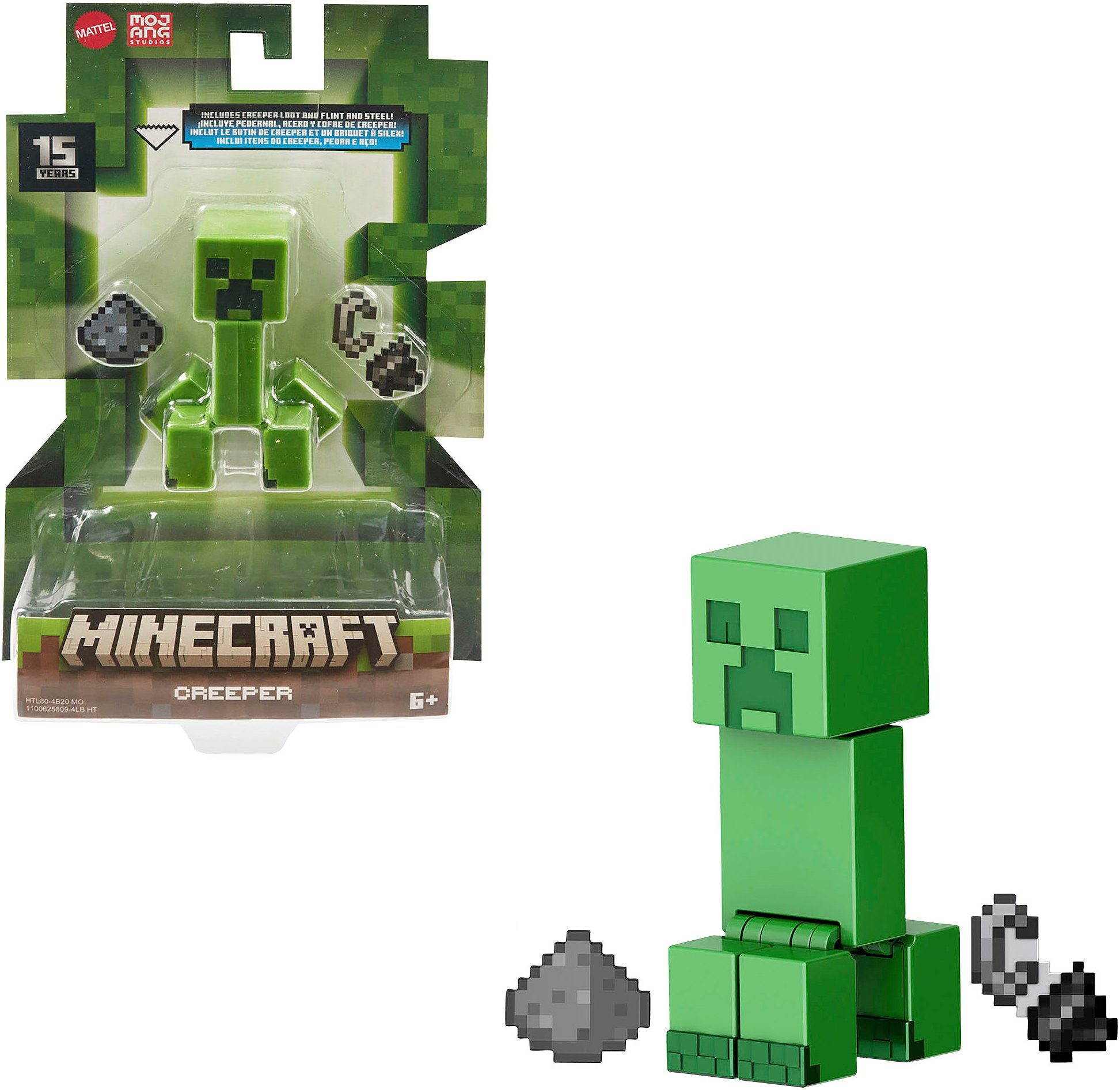 Mattel® Spielfigur Minecraft, Creeper