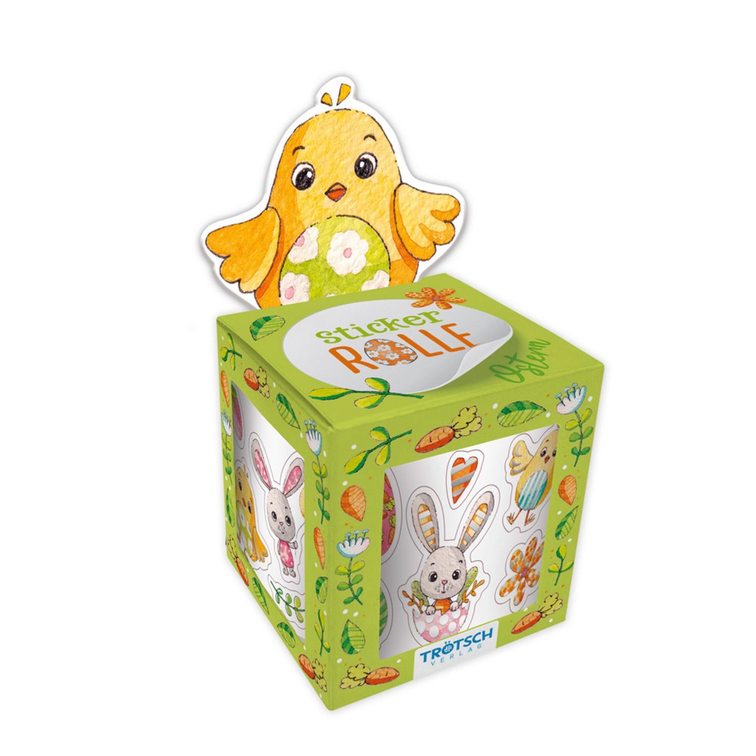Sticker Trötsch Stickerrolle Ostern