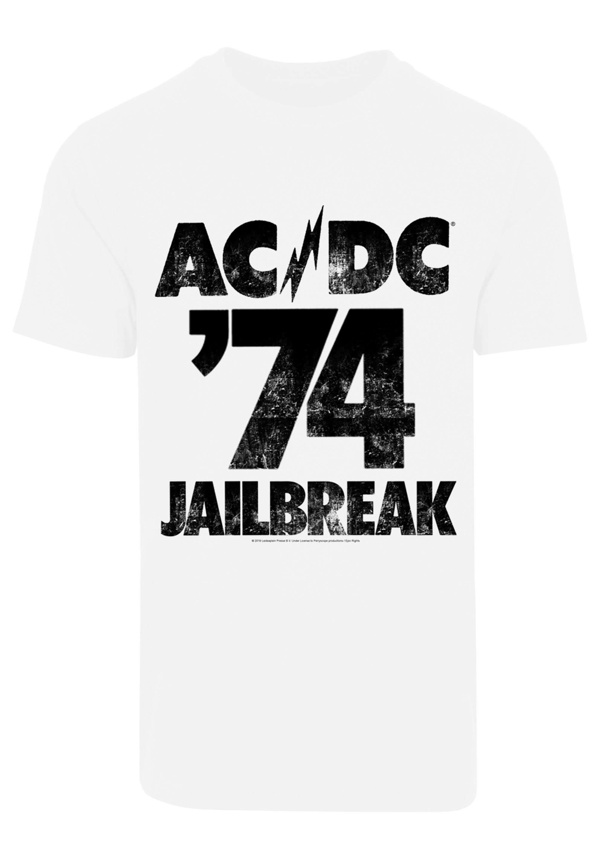 Print T-Shirt Kinder & ACDC F4NT4STIC Herren Jailbreak für 74