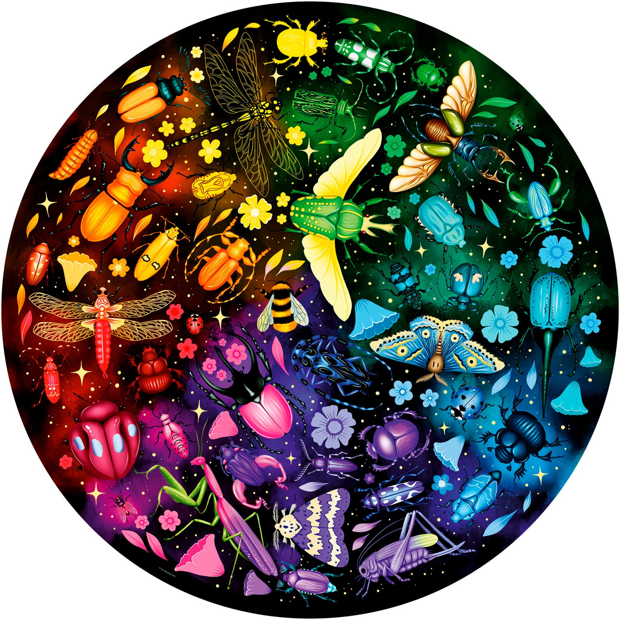 Ravensburger Puzzle Insekten, 500 Puzzleteile, Made in Europe