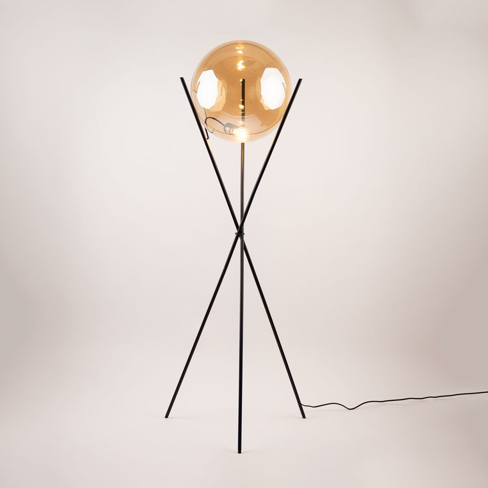 s.luce Stehlampe Dreibeinleuchte Orb 40cm Glaskugel günstig online kaufen