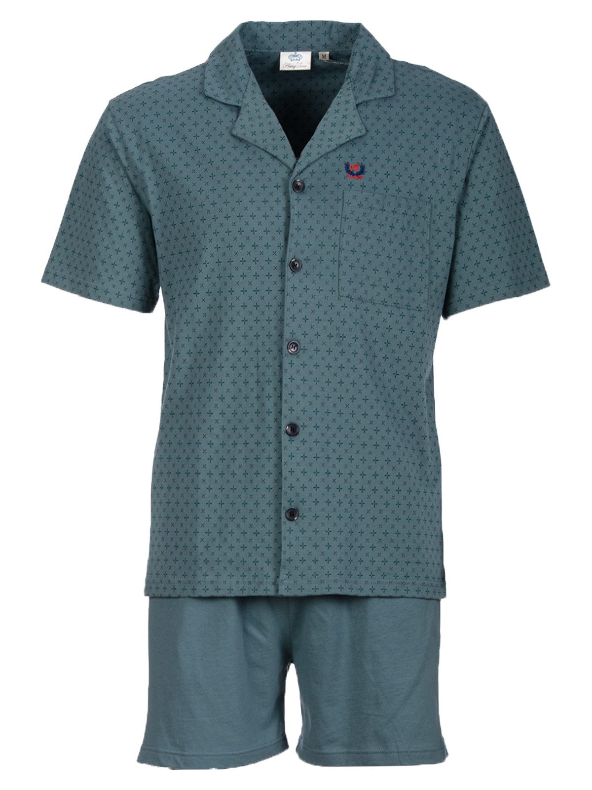 Henry Terre Shorty Pyjama Set Kurz - Karl Kreuz