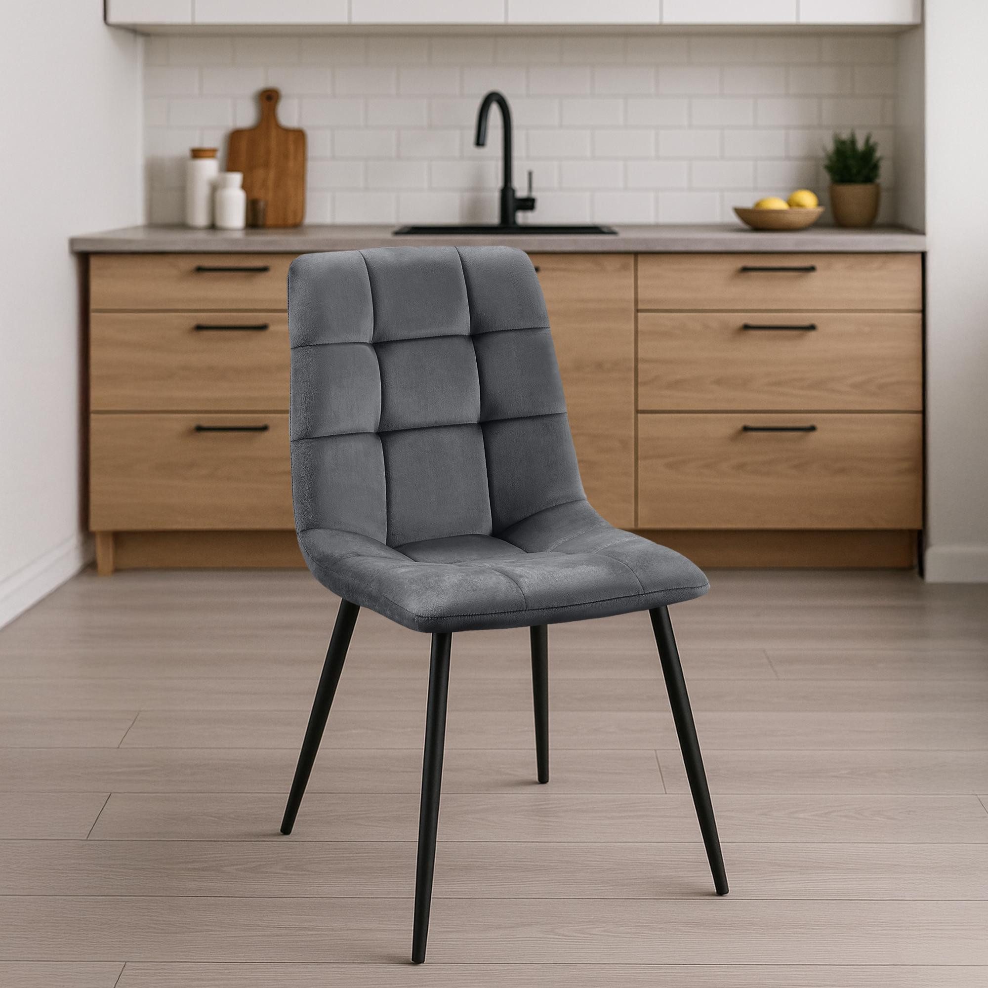 CLP Esszimmerstuhl Tilde (4er Set), mit Rückenlehne, bis 150 kg