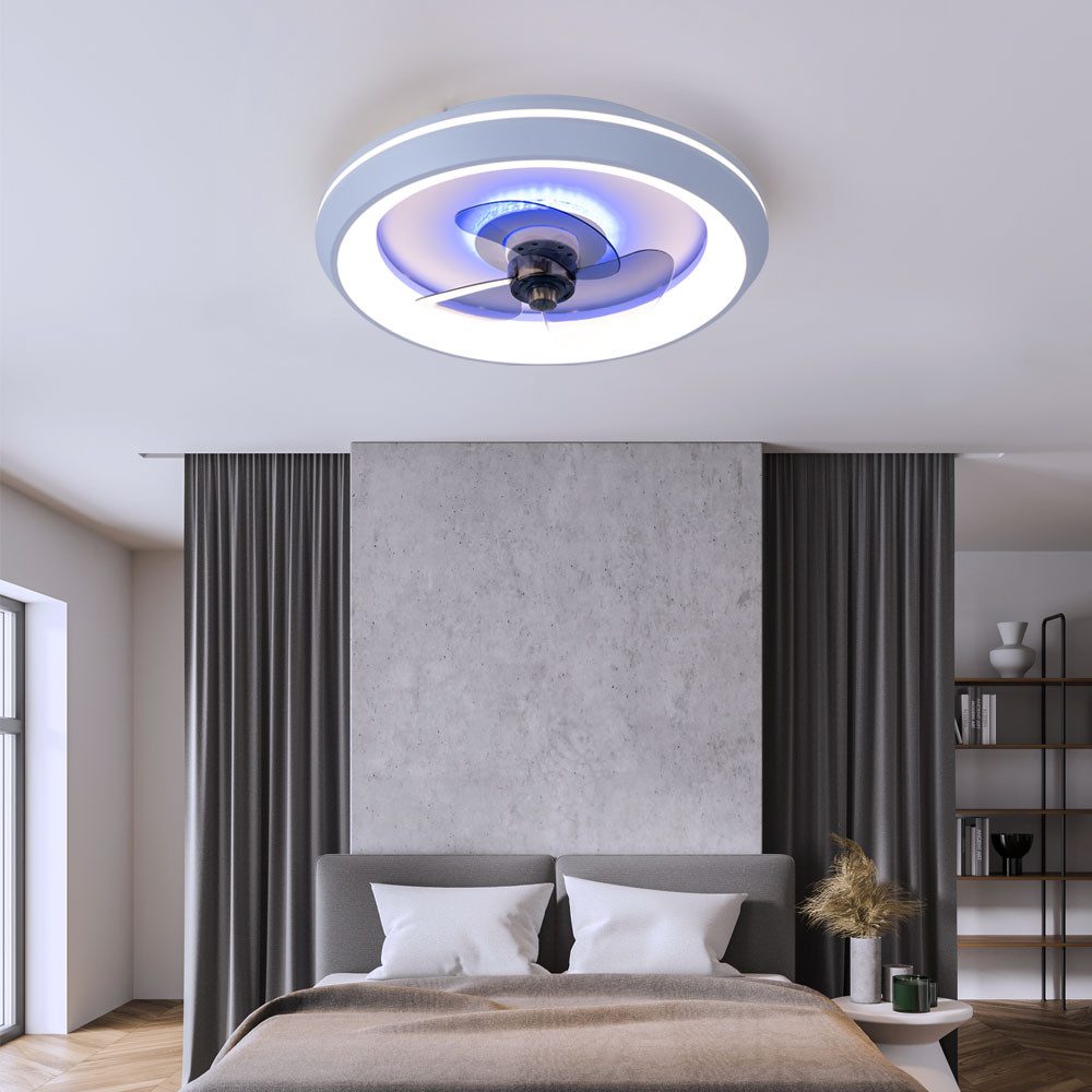 GLOBO LIGHTING Deckenventilator, Deckenventilator mit Licht Lampen mit Ventilator