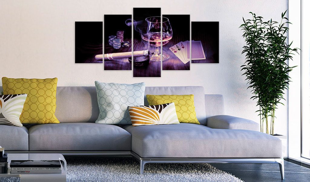 Artgeist Wandbild Men's entertainment
