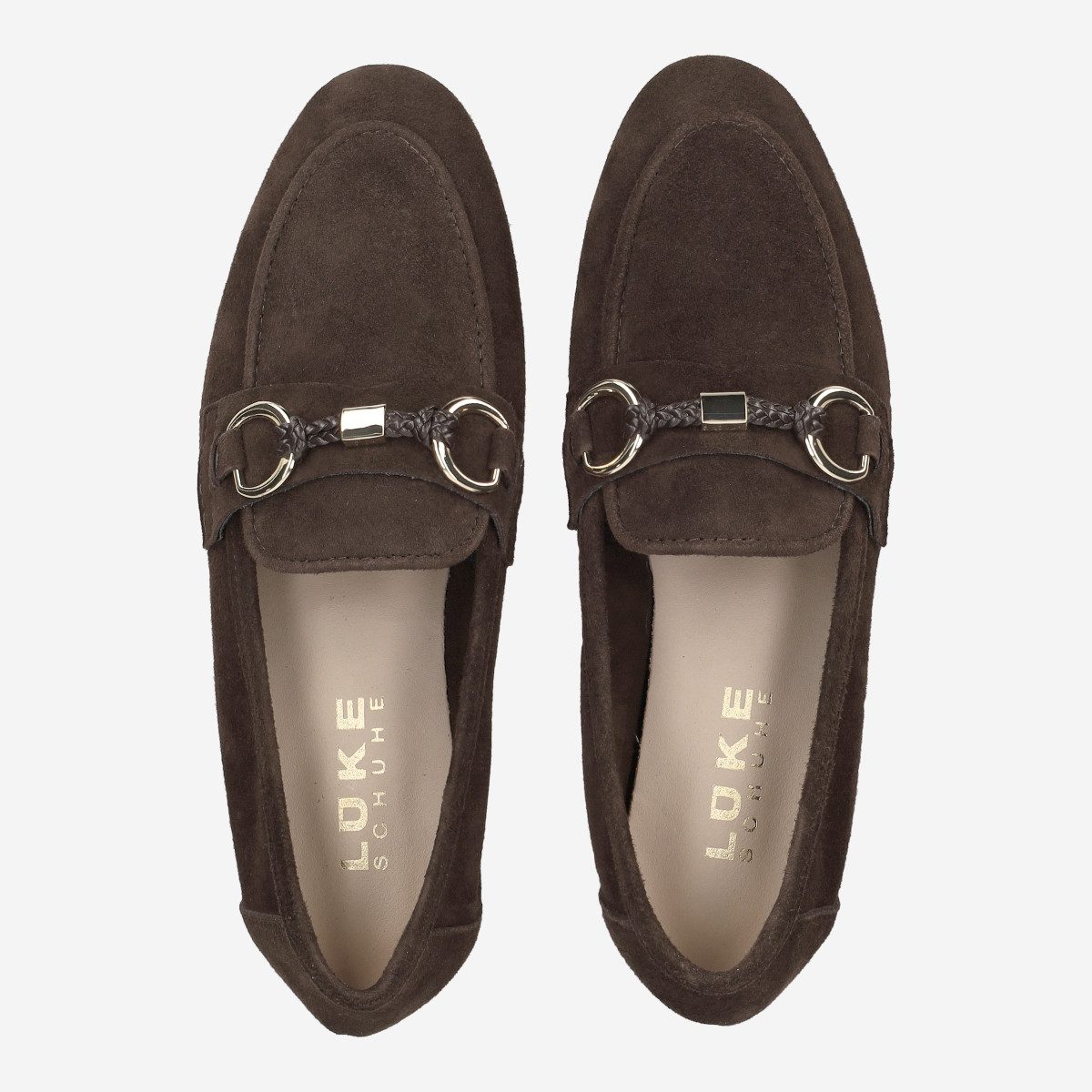 Lüke Schuhe Lüke Schuhe IVY MORO, Slipper & Mokassin, Braun, Damen Slipper