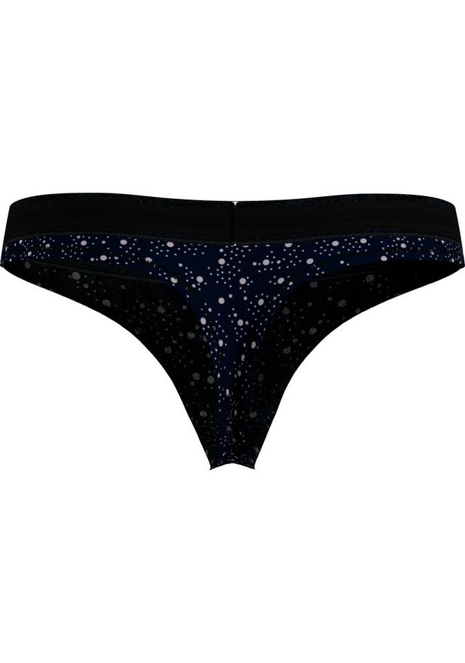 Tommy Hilfiger Underwear T-String THONG PRINT mit modischem Logobund und  Labelflag