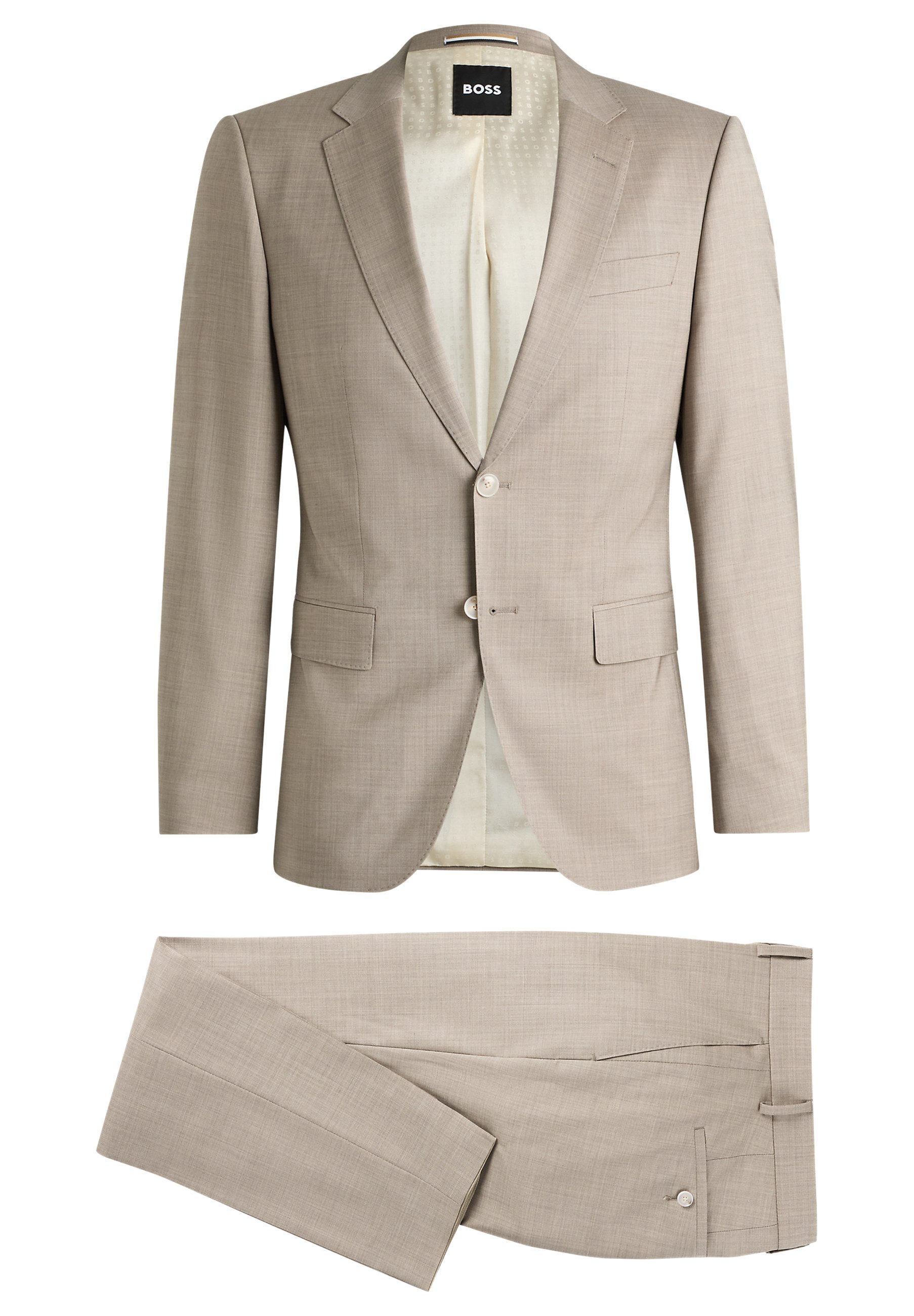 BOSS Anzug H-Huge (Set, 1-tlg., Sakko & Hose)