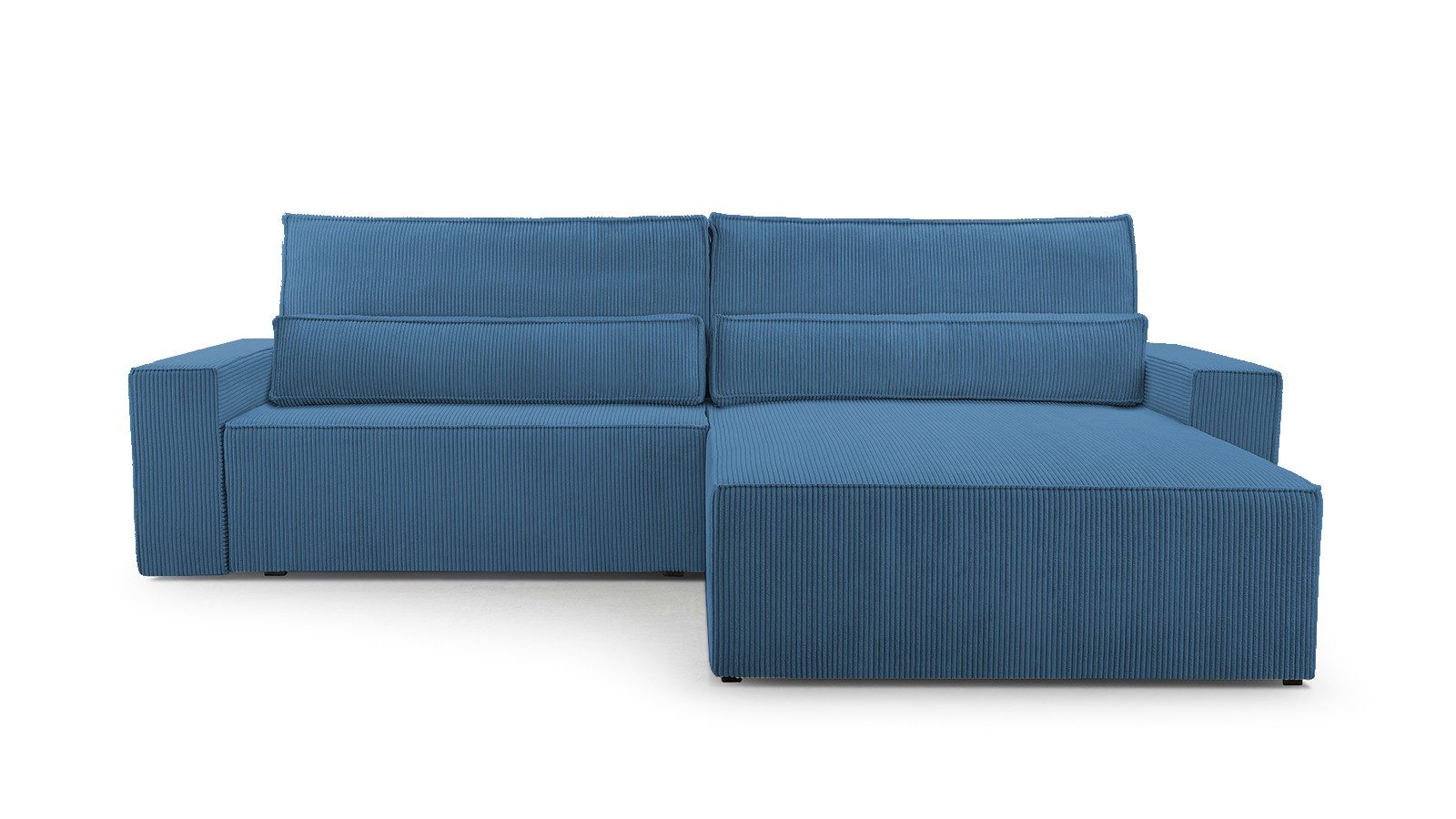 MOEBLO Ecksofa aus Cord DENVER L, günstig online kaufen