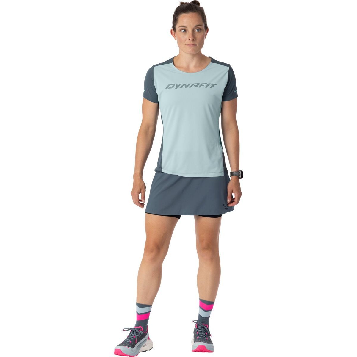Dynafit Tanktop Alpine 2 Short Sleeve Tee W Leichtes, schnelltrocknendes Damen-Shirt aus recyceltem Polyester – Bild 2 von 2