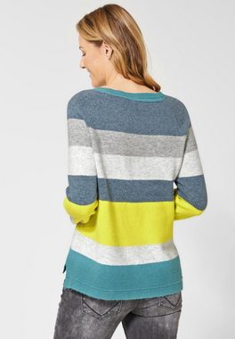 Cecil Sweatshirt Block Stripe Pullover
