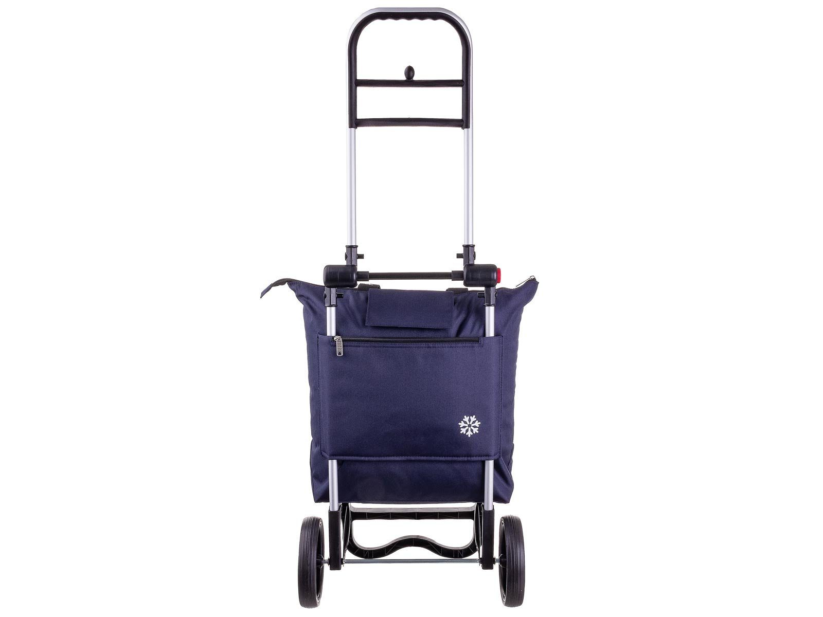 dunkelblau Kühlfach, Kühlfach caddy mit Einkaufstrolley 10430 Alu-Shopper Punta 36 l, fabrizio®