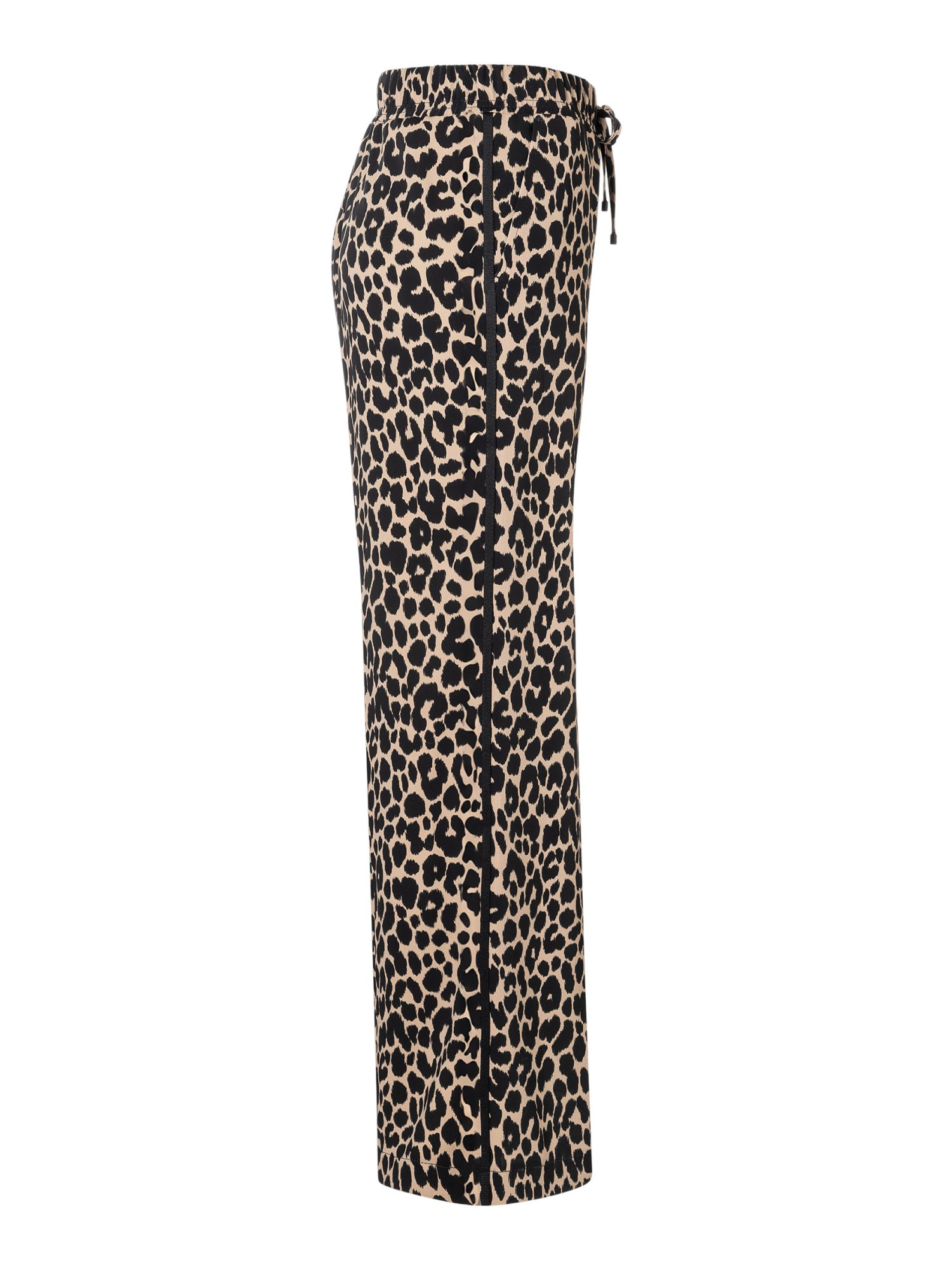 Cambio Stoffhose bunt, Casual, Polyester, Animalprint, Wide Leg, Mittel