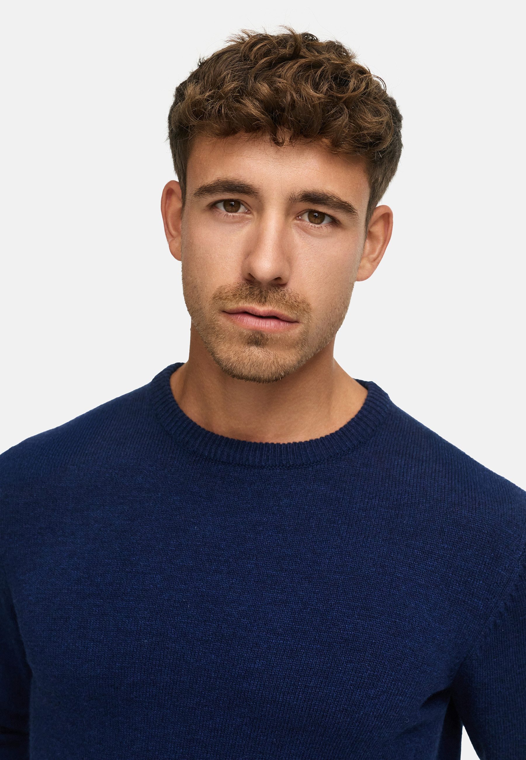Indicode Strickpullover Herren INMargous o-neck Pullover Herrenpullover Herrenpullover mit Rundhalsausschnitt