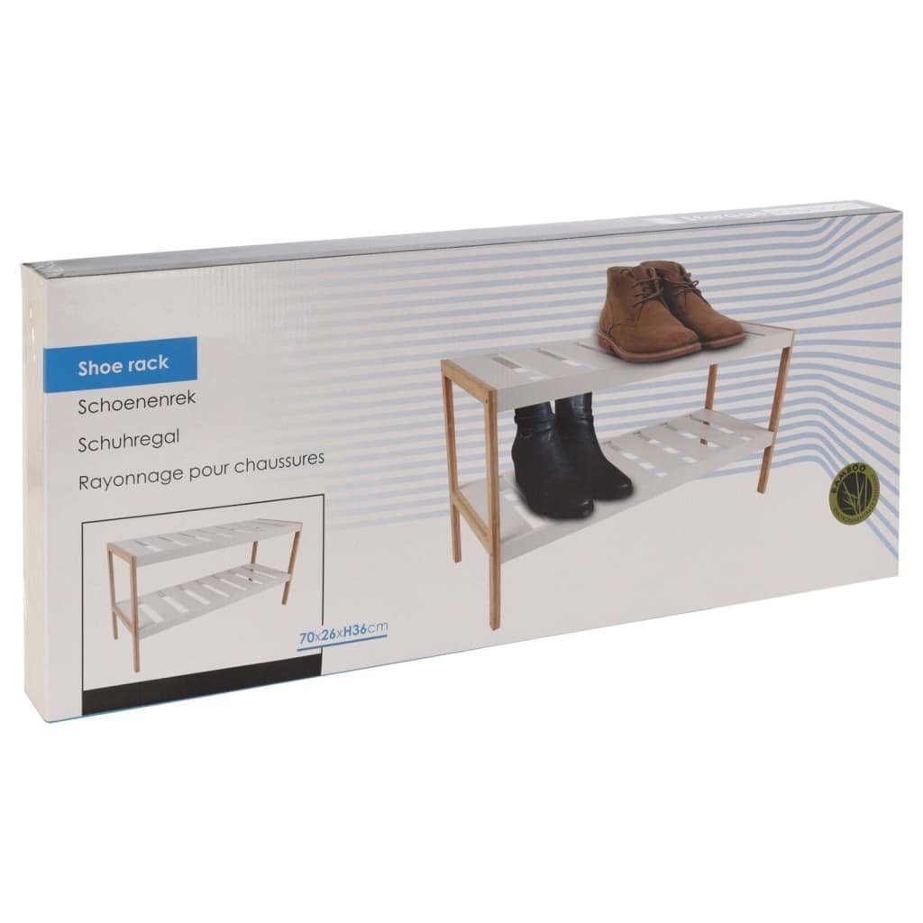 Storage Schuhregal cm, 2 Schuhregal 1-tlg. Ebenen solutions 70x26x36 mit