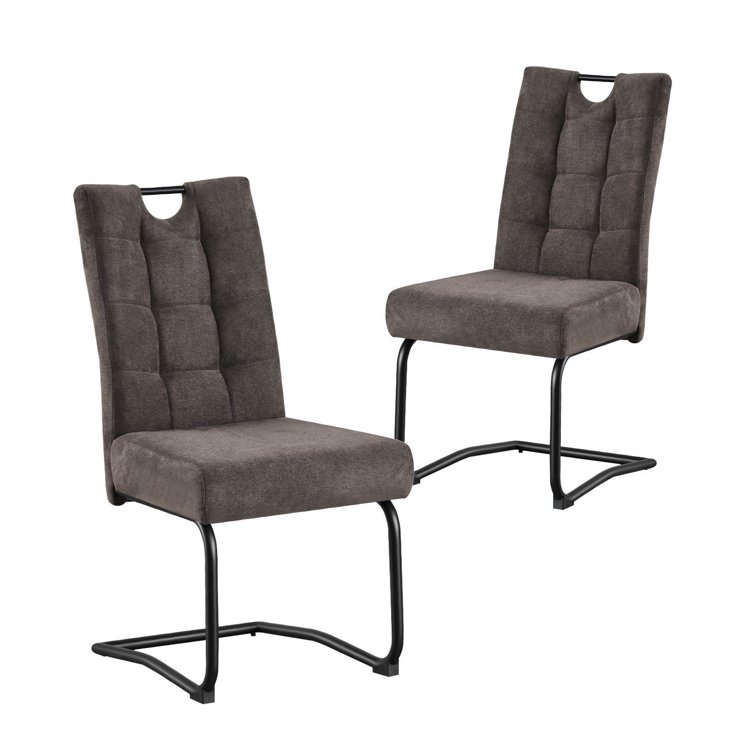 B&D home Freischwinger SOFIA (2er Set, 2 St), kippsicher, mit Federkern günstig online kaufen