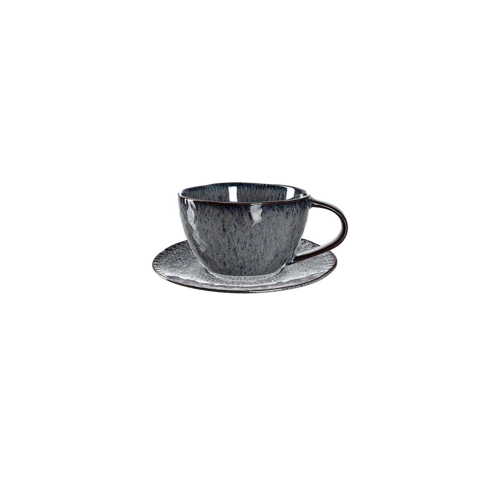 LEONARDO Cappuccinotasse Matera Cappuccinotassen 180 ml 4er Set, 8-tlg., Keramik