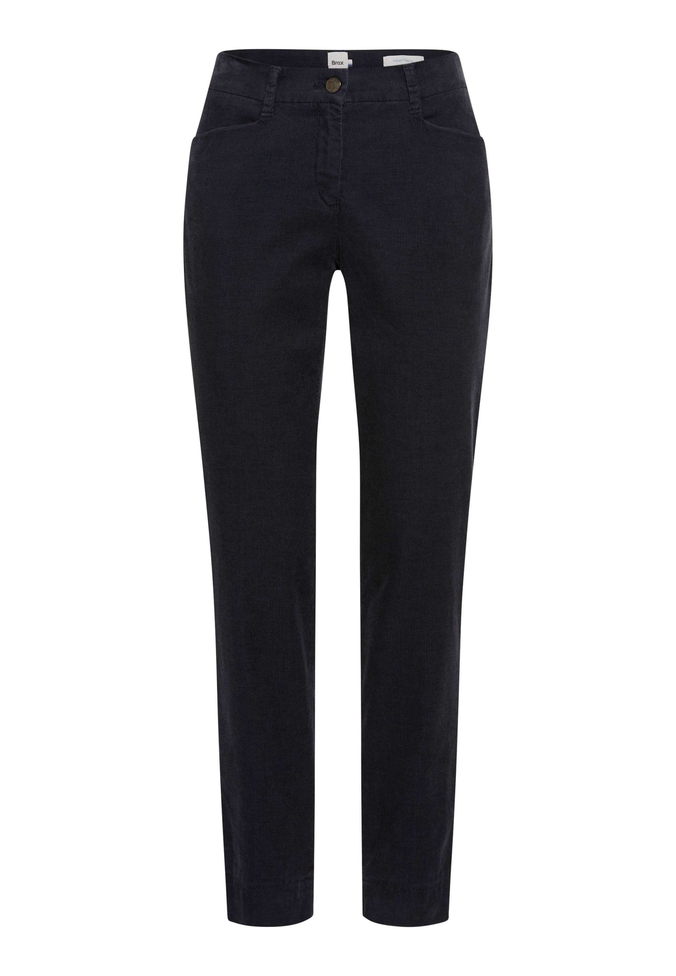Brax 5-Pocket-Hose Style MARA S Cord: Flatfronthose im Regular Fit – Bild 5 von 5
