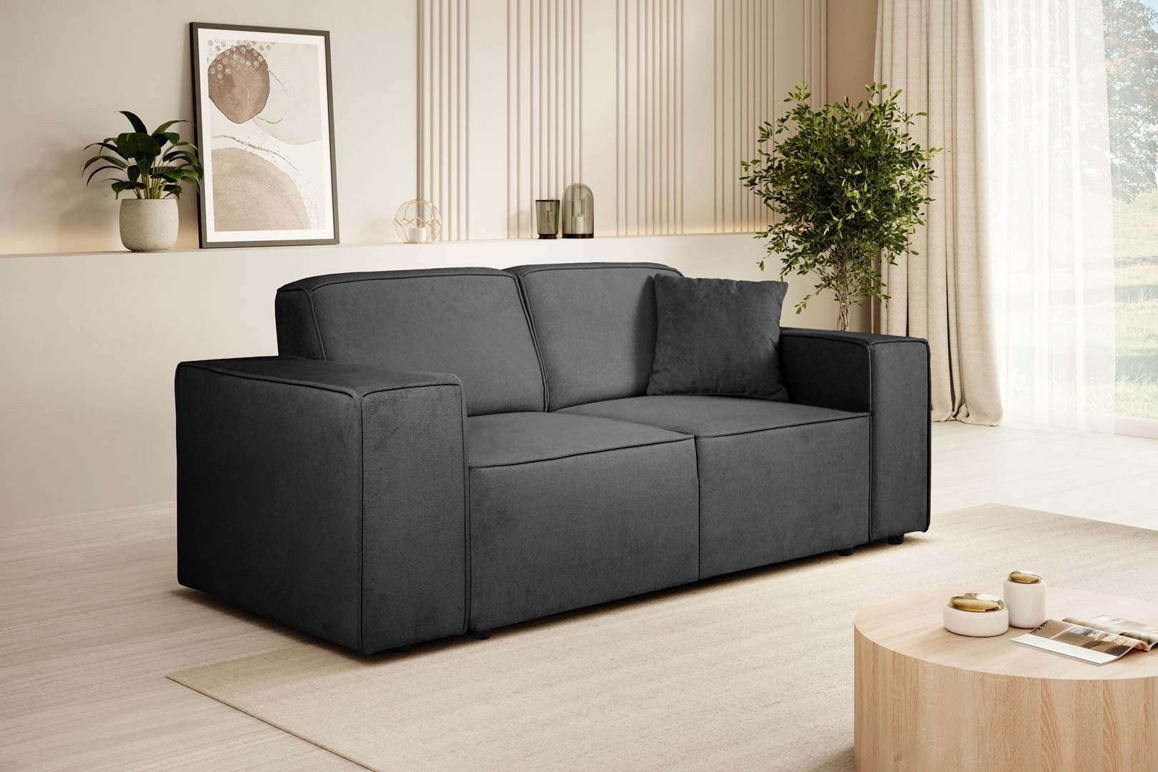 Beautysofa Sofa PEDRO II, 2-Sitzer, ohne günstig online kaufen