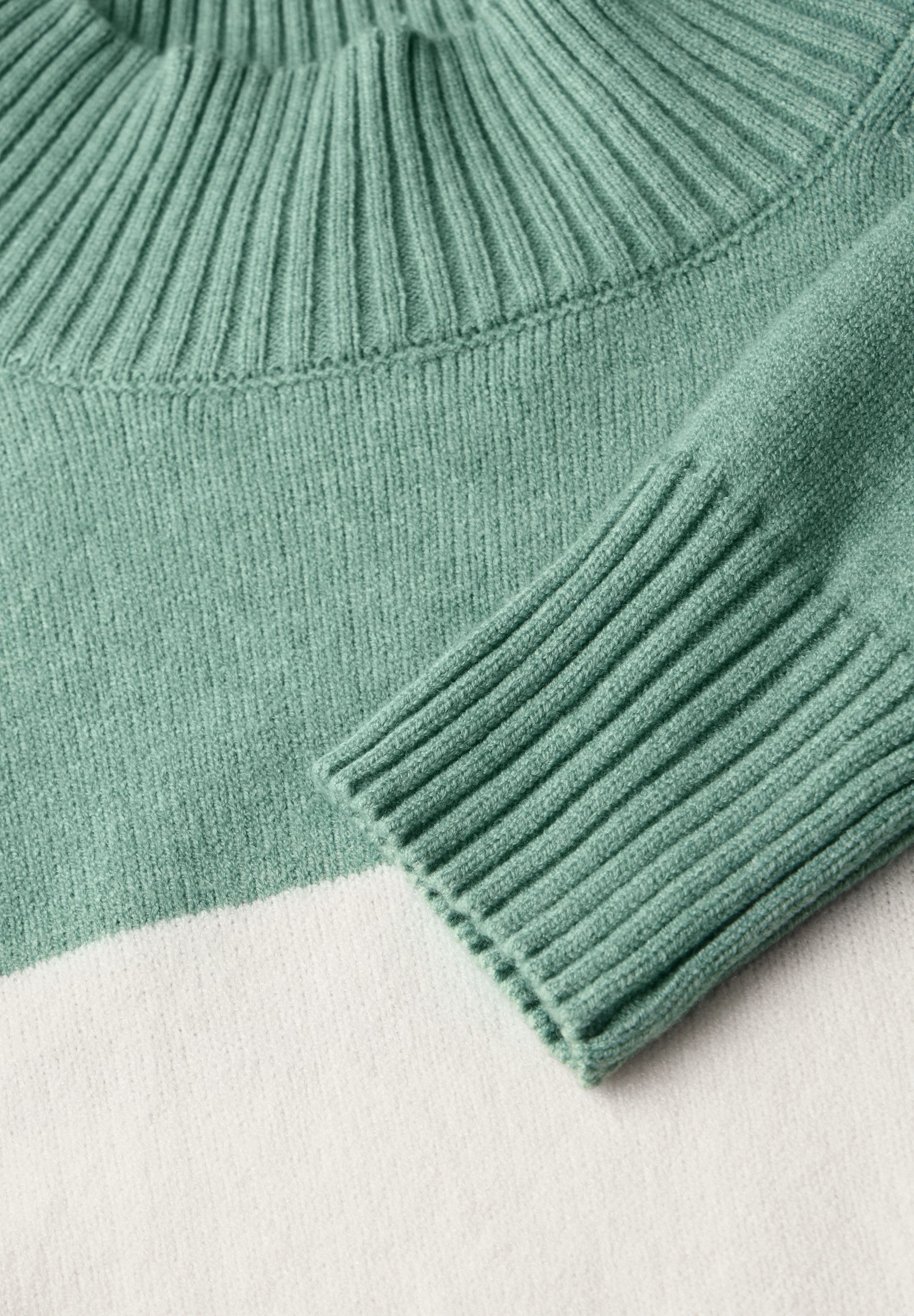 STREET ONE Strickpullover aus softem Materialmix