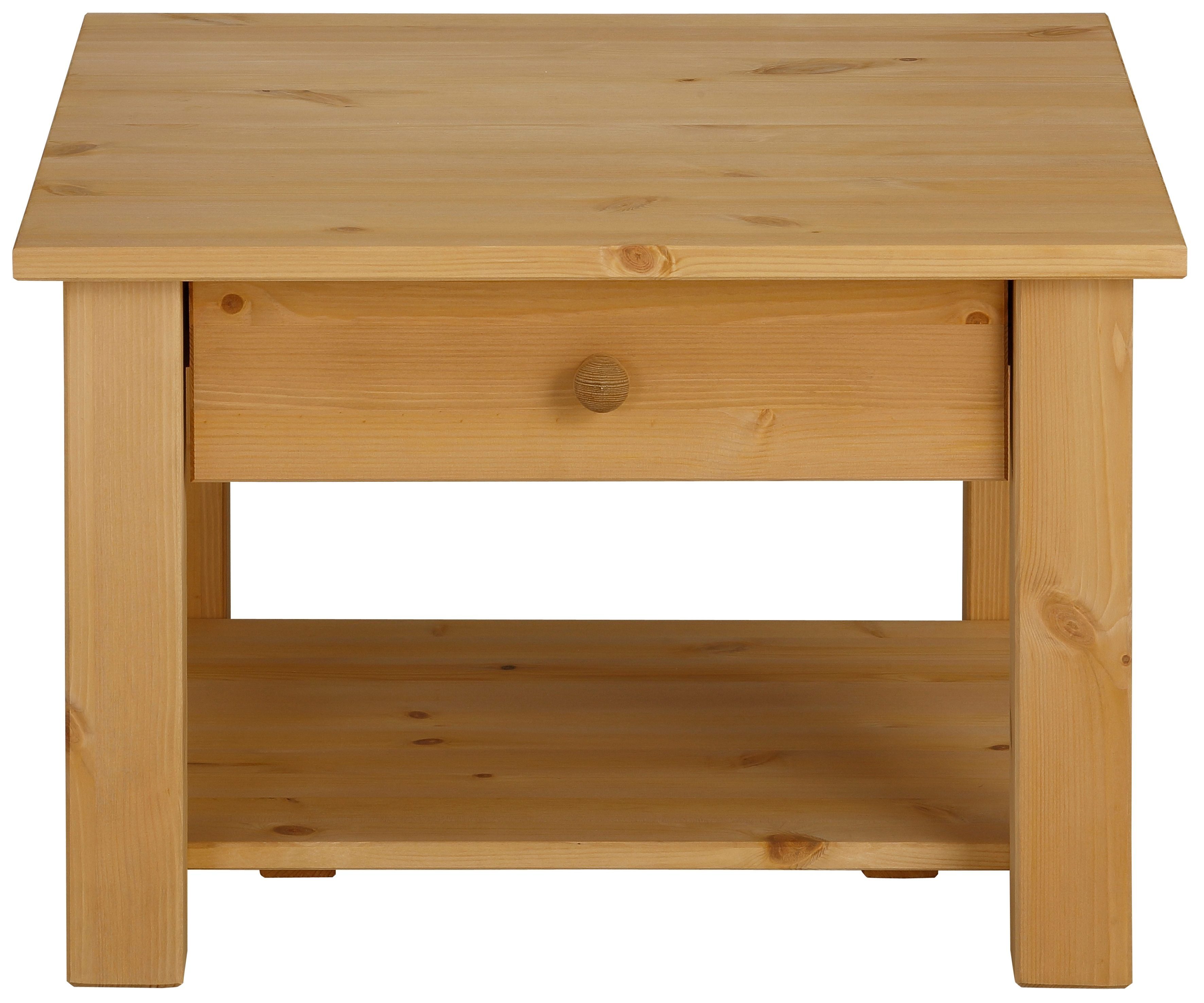 OTTO home Couchtisch Chicago (Couchtisch, Sofatisch, OTTOs Choice), in zwei Größen, Landhausstil, zusätzlicher Stauraum