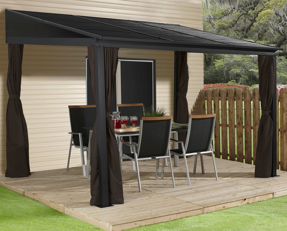 Sojag Anbaupavillon »Portland 10×12«, BxTxH: 363x298x240 cm
