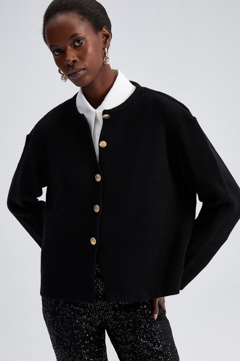 touche prive Strickjacke KURZE STRICKJACKE MIT günstig online kaufen