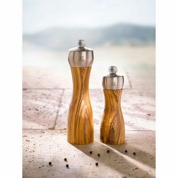 PEUGEOT Salzmühle Fidji Edelstahl Olivenholz Holz 15 cm 33811