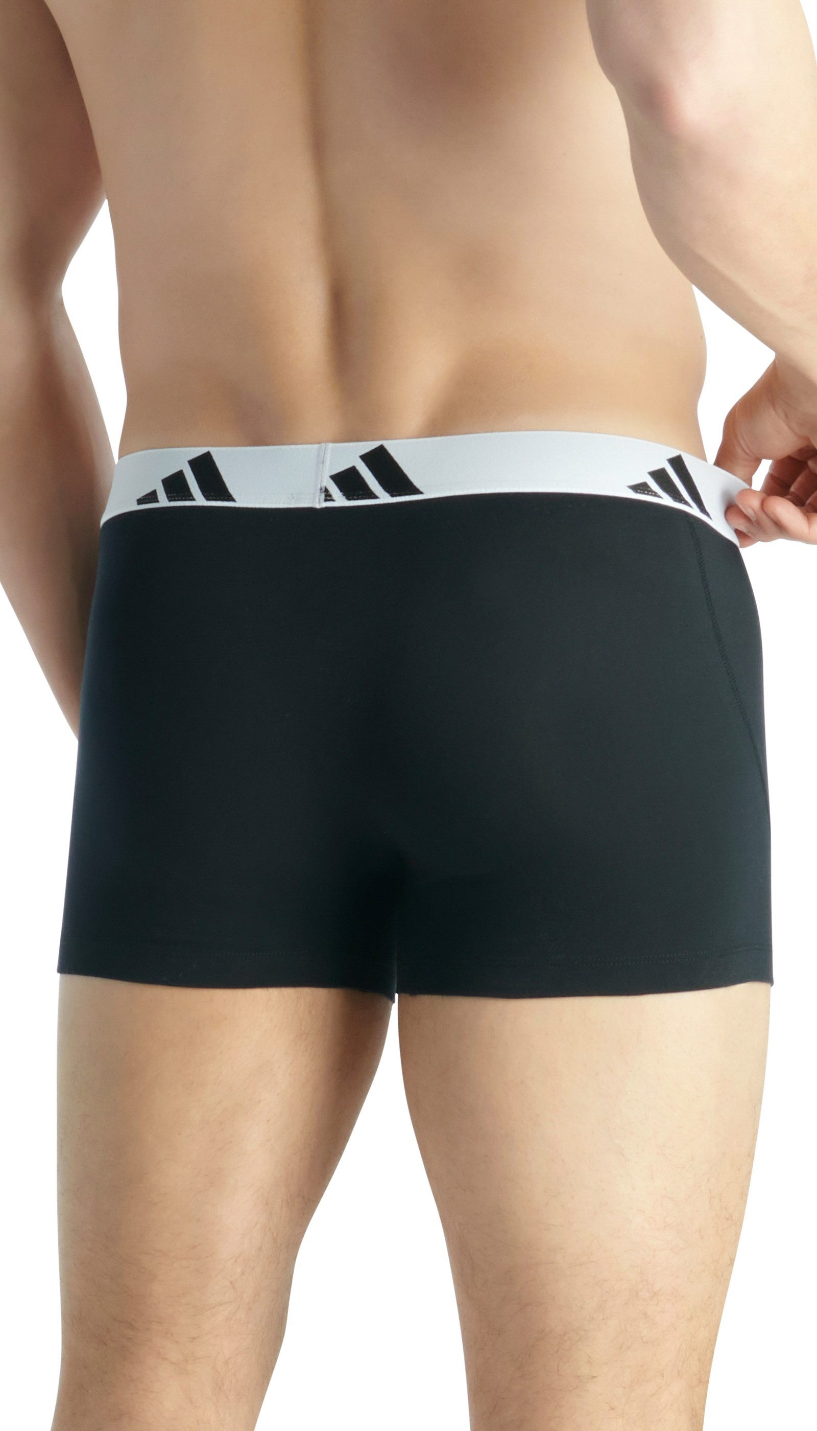 adidas Sportswear Trunk Active Flex Cotton (5er Pack) Multipack, elastisch, Logo-Bund, ohne Eingriff