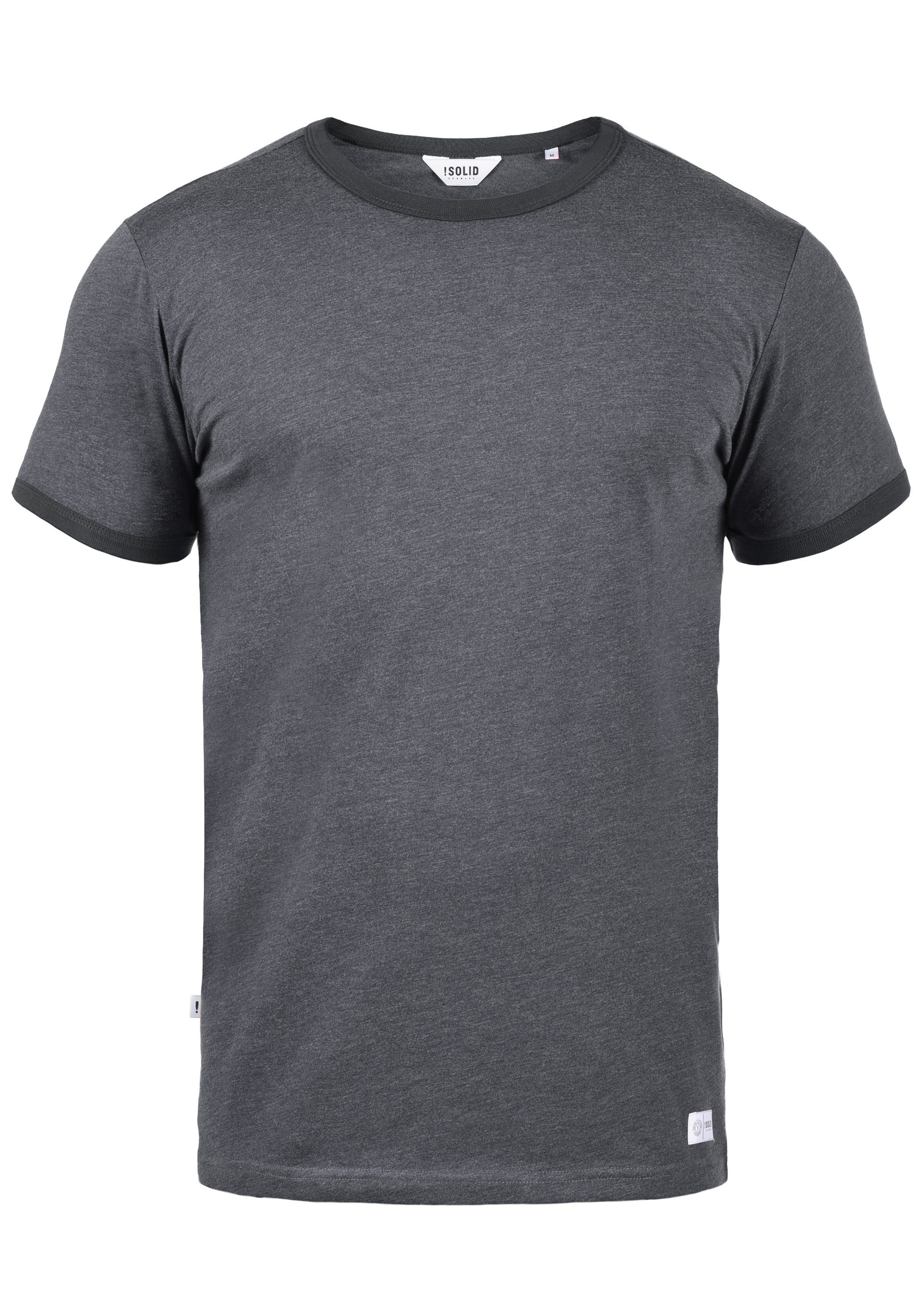 !Solid Rundhalsshirt »SDManoldo« T-Shirt mit farblich abgesetztem Kragen  und Ärmelsaum online kaufen | OTTO
