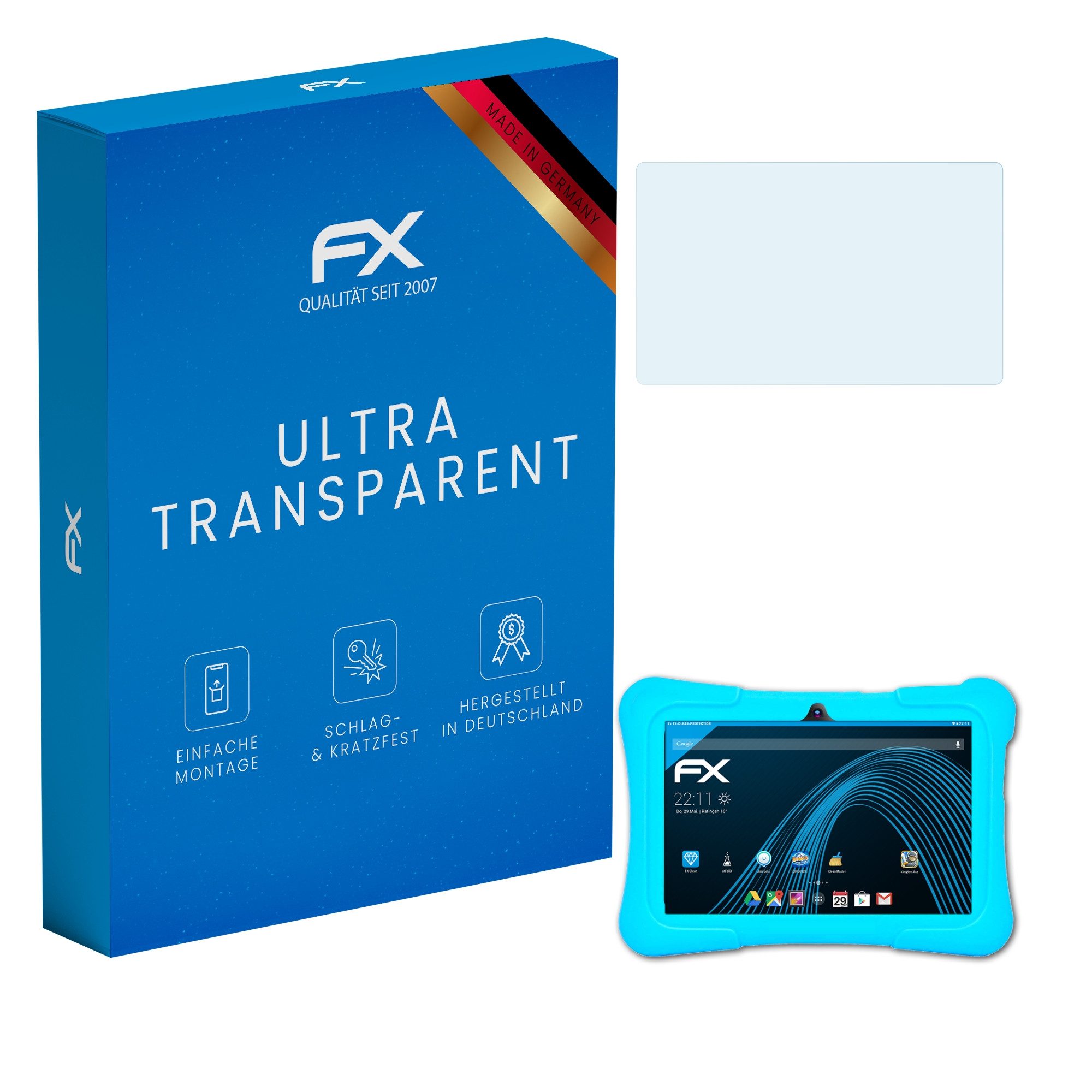 Schutzfolie Displayschutz für Dragon Touch Y88X Pro