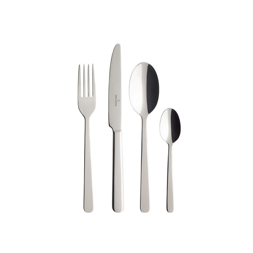Villeroy & Boch Besteck-Set Louis Tafelbesteck 24tlg. 44x28x5cm (24-tlg), 6 Personen, Edelstahl, Edelstahl, 24 Stck, spülmaschinenfest