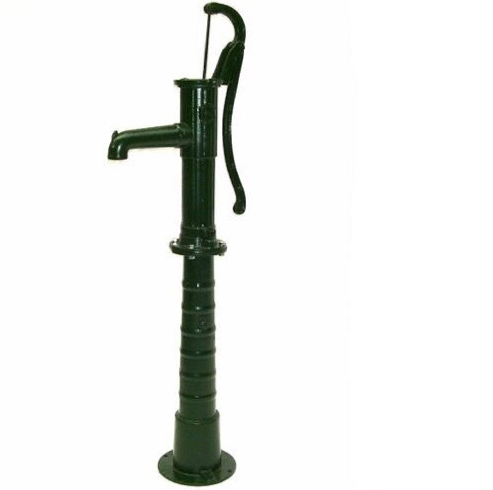 Gartenpumpe Schwengelpumpe Gusseisen GRÜN Handpumpe 55912 Handschwengelpumpe G