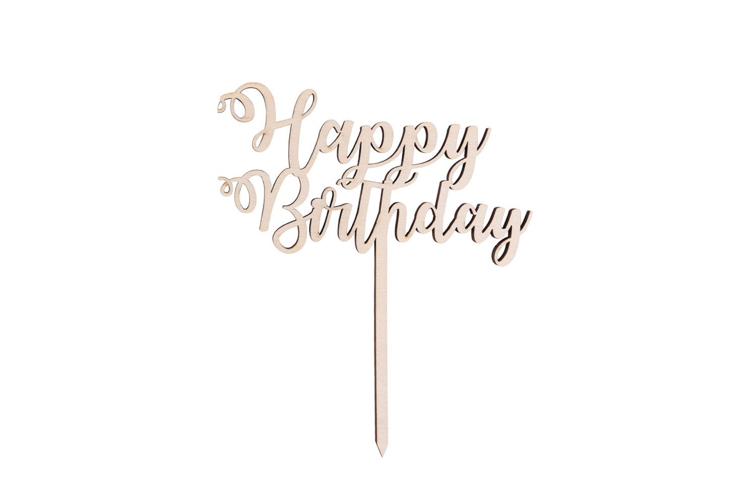 Tortenstecker - Cake Topper mit verschiedenen Sprüchen