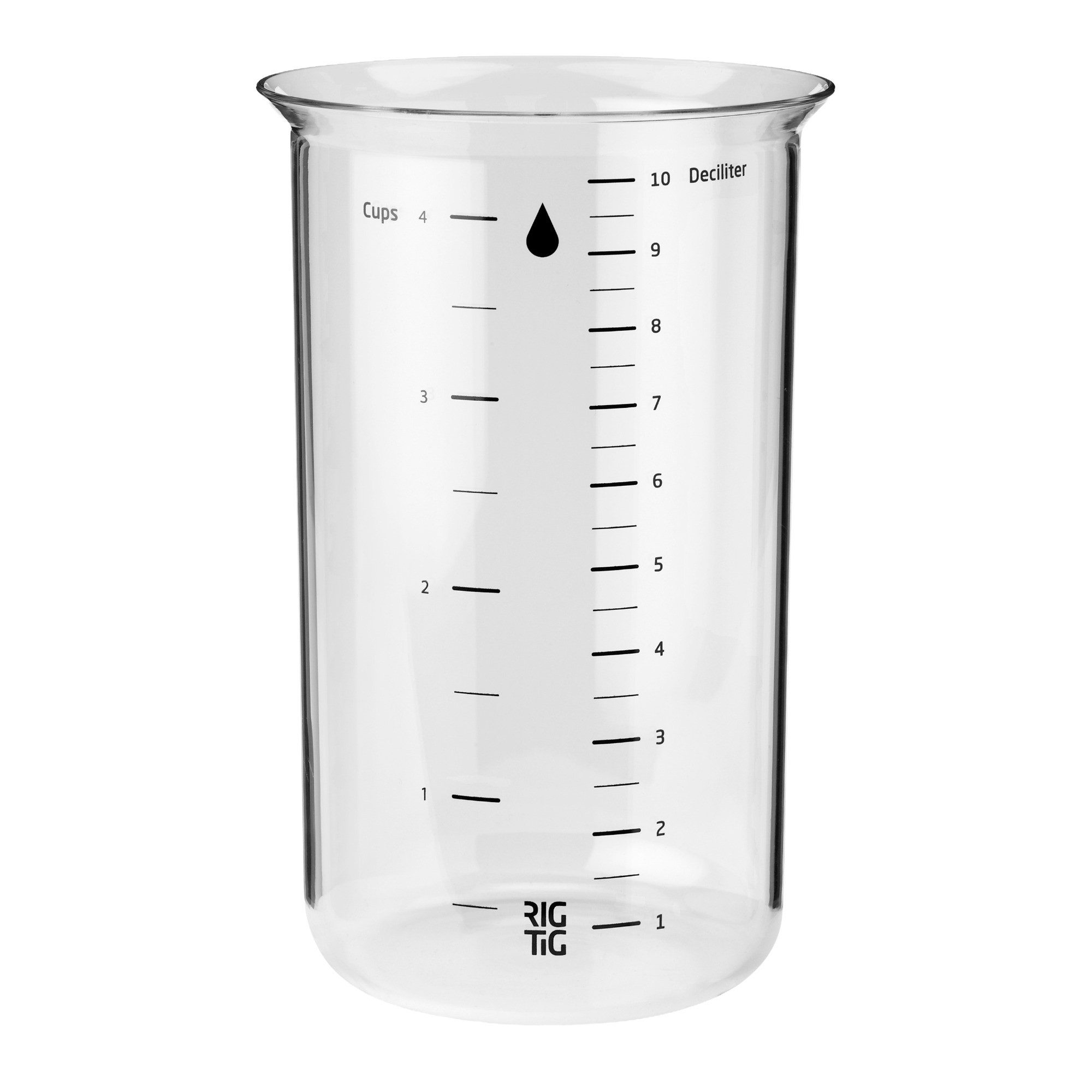 Stelton Messbecher Stelton MIX-IT messbecher 1 l. Clear, Borosilikatglas