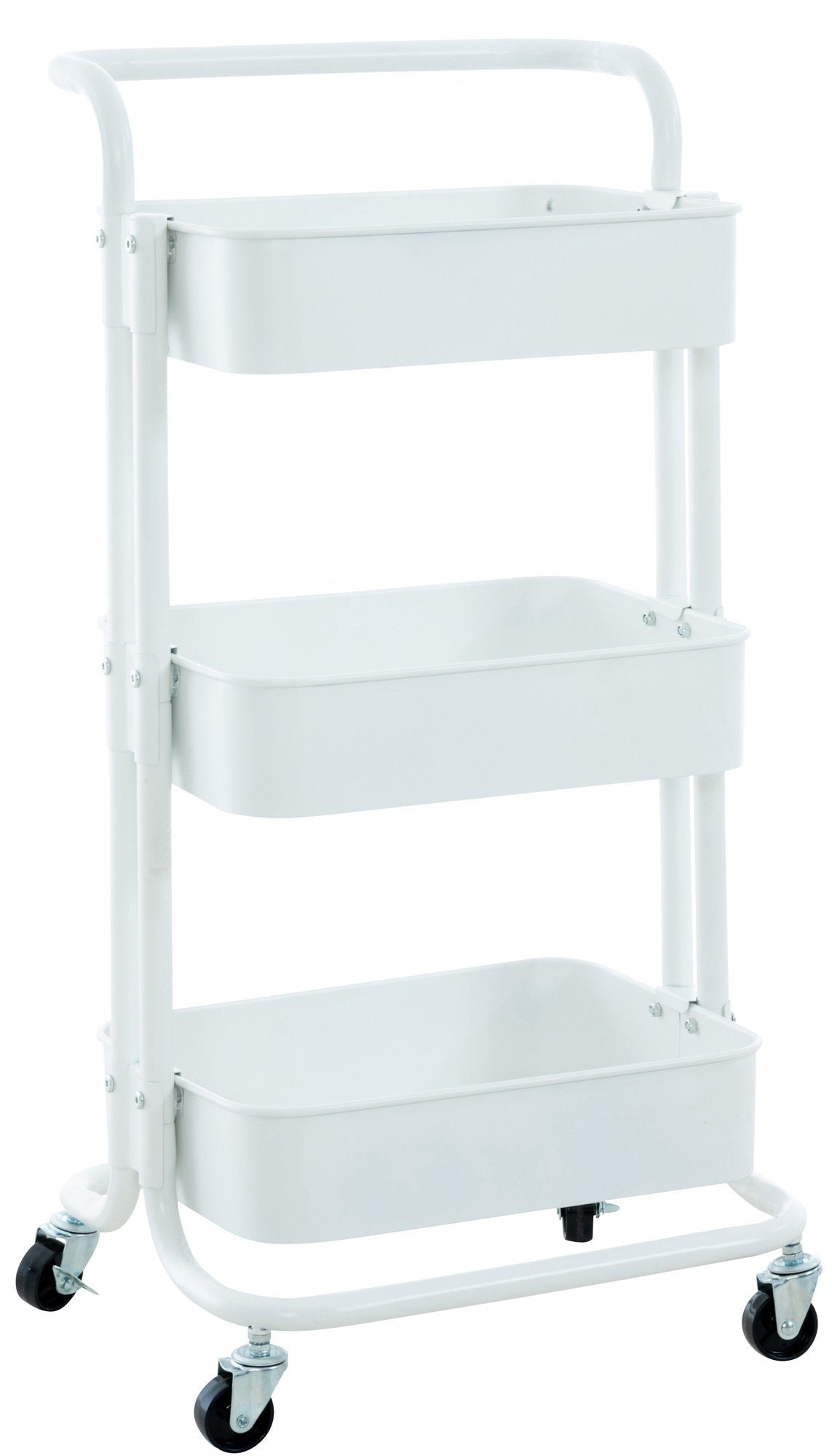 CLP Beistellwagen Mailo, Trolley, Servierwagen, schwarz oder weiß günstig online kaufen